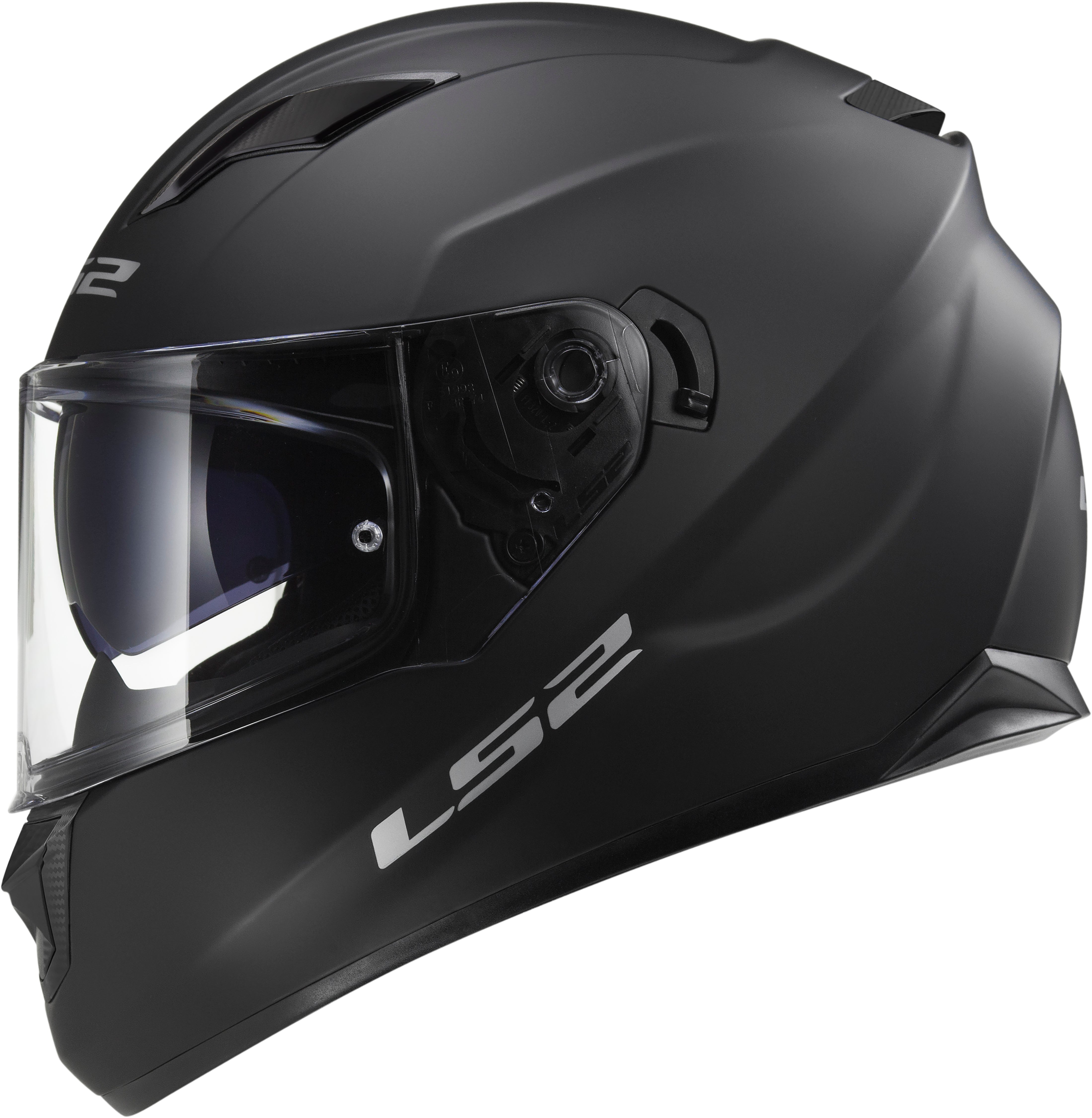 Capacete Ls2 Ff320 Stream Monocolor Preto Fosco