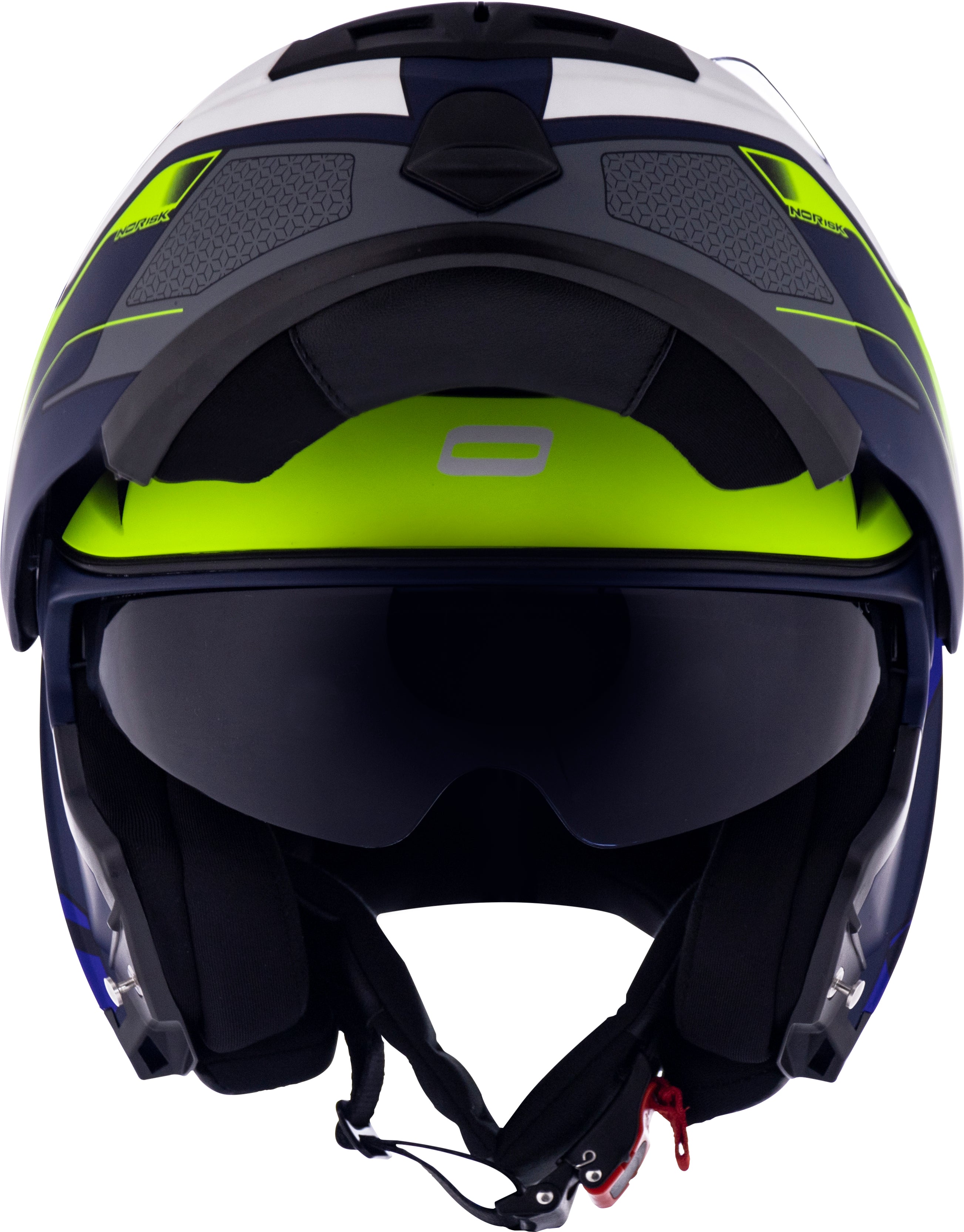 Capacete Norisk Route Speedmax Matt Azul Amarelo