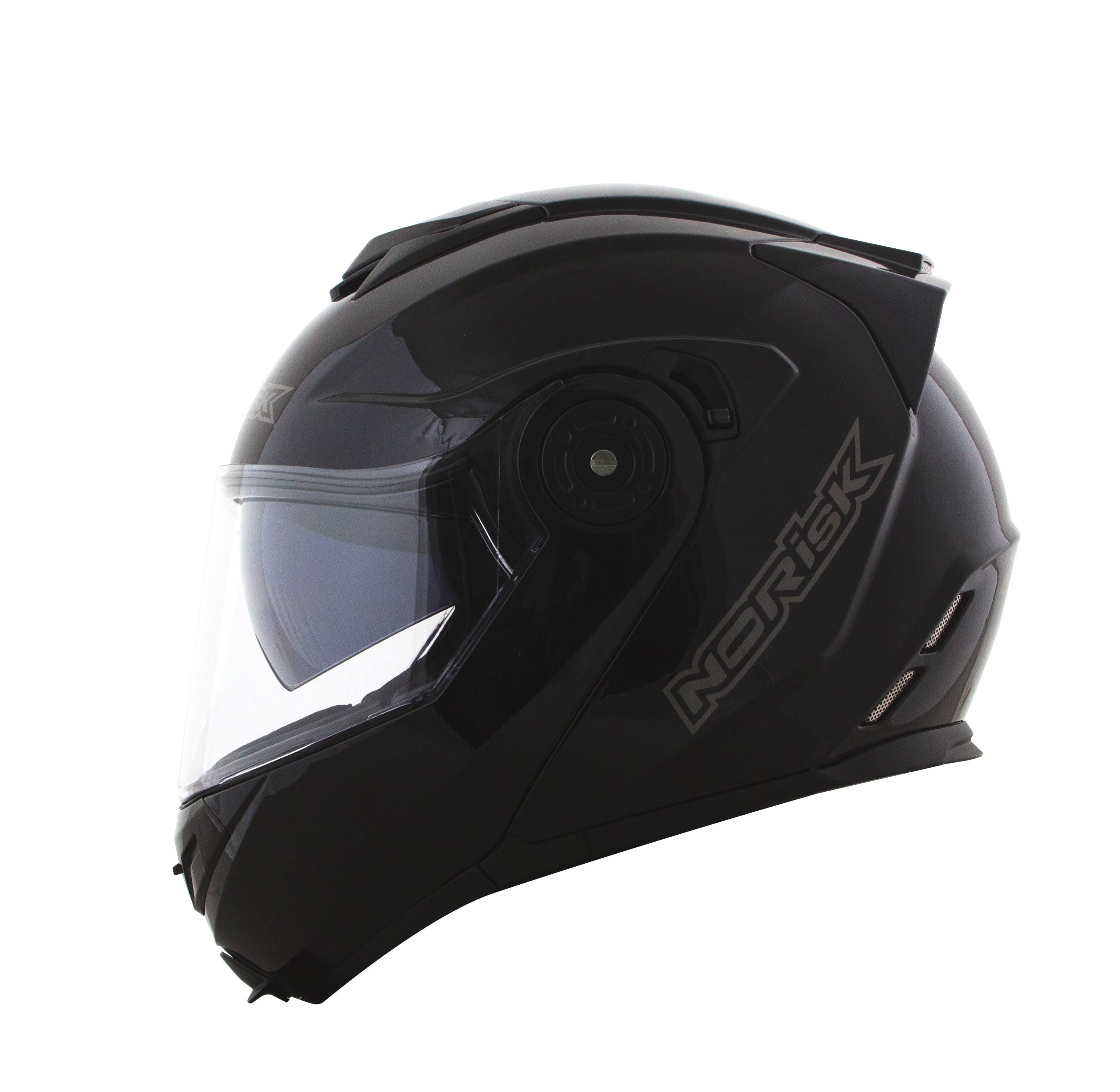 Capacete Norisk Route Monocolor Preto Fosco