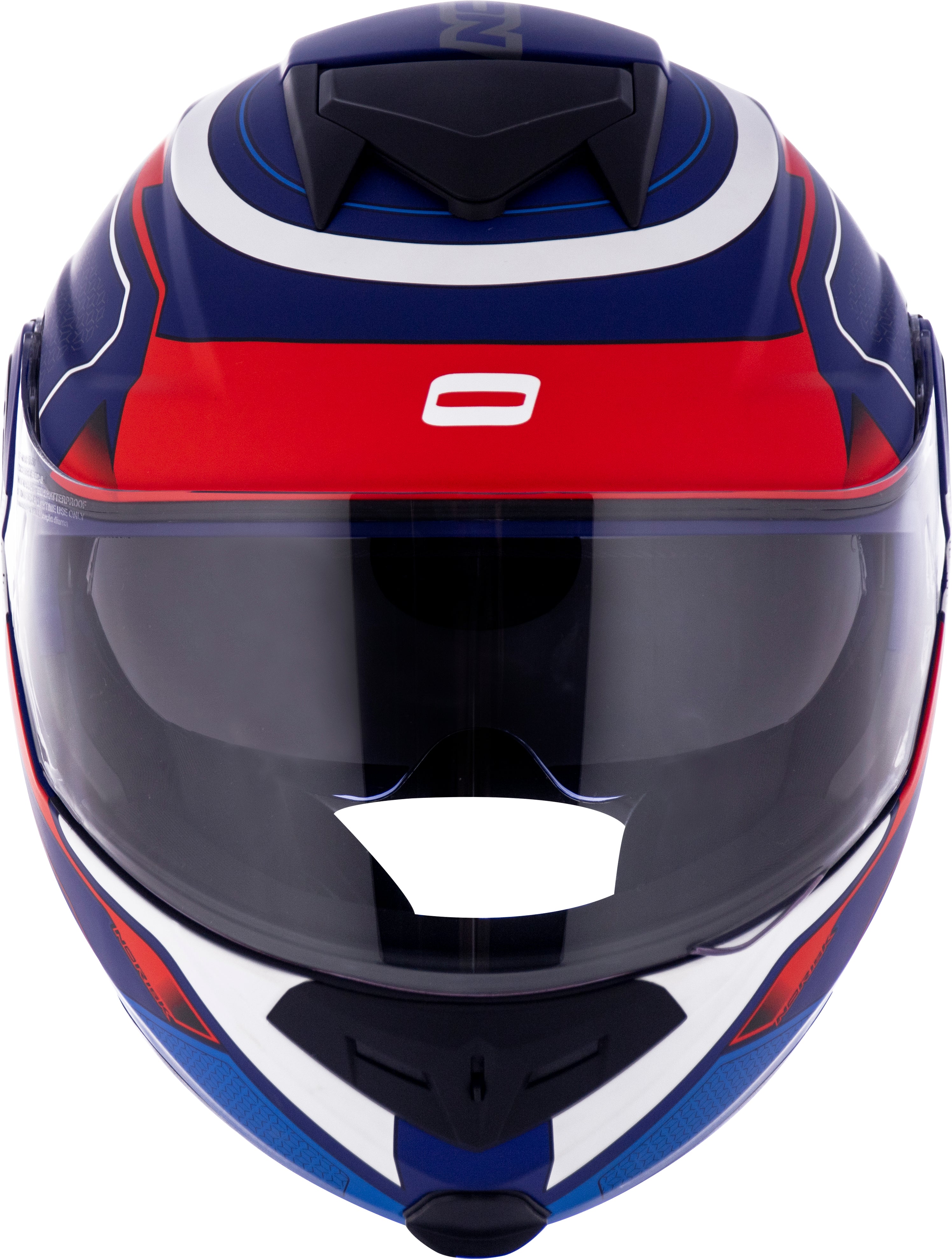 Capacete Norisk Route Speedmax Matt Azul Branco Vermelho