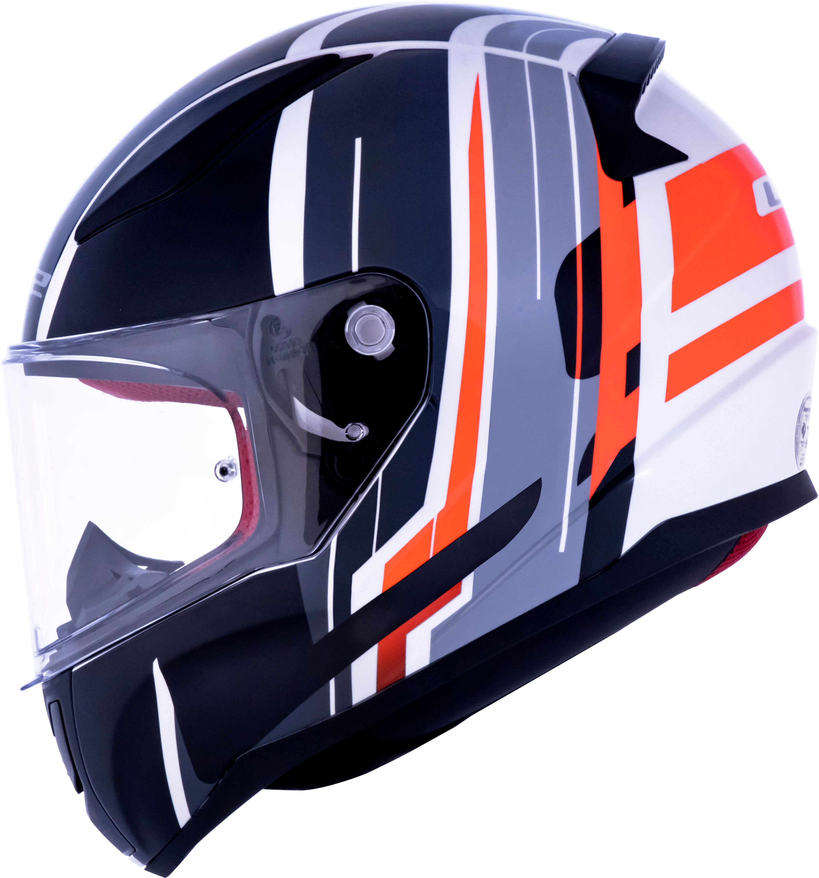 Capacete Ls2 Rapid ff353 Flag Preto