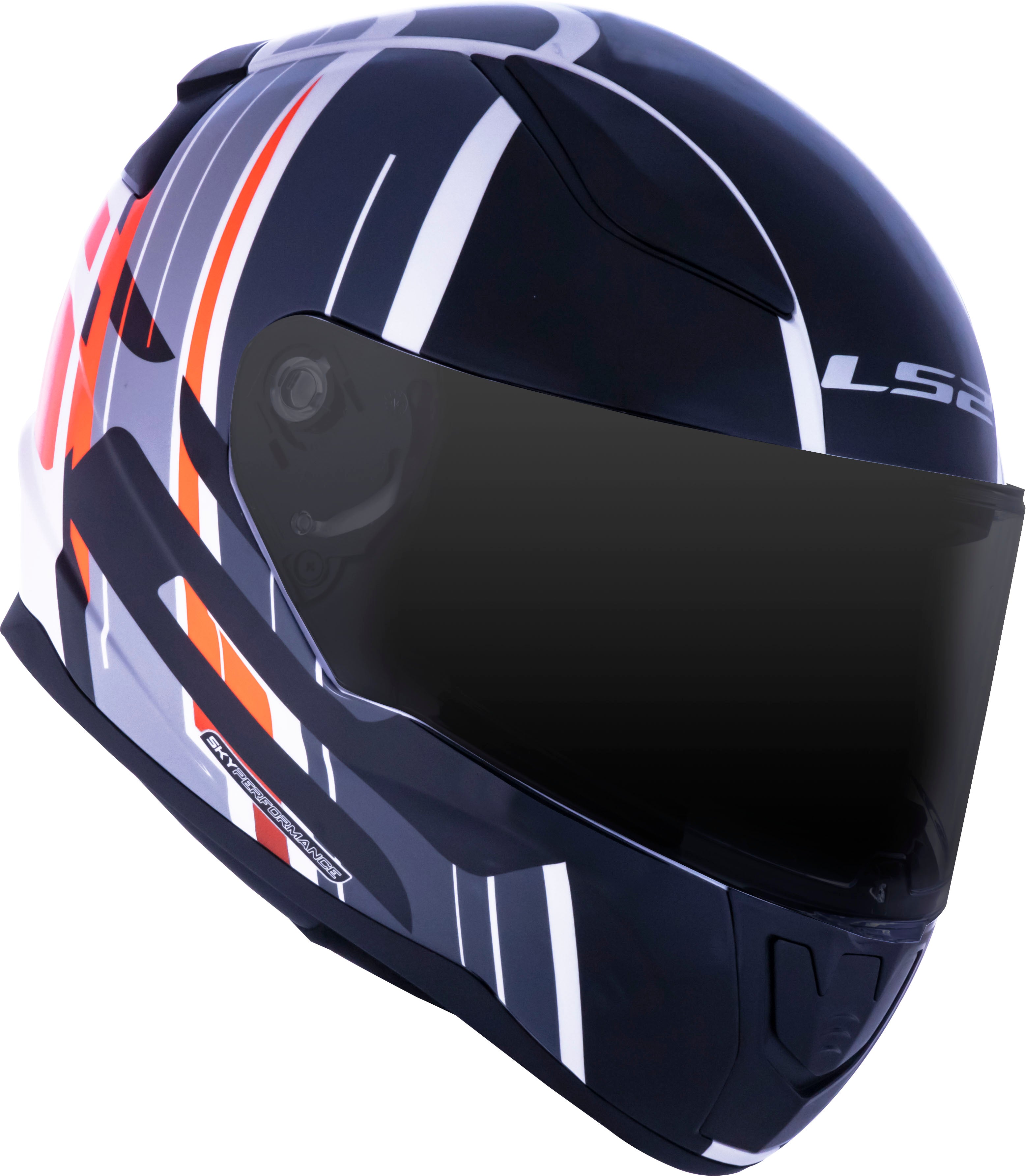 Capacete Ls2 Rapid ff353 Flag Preto