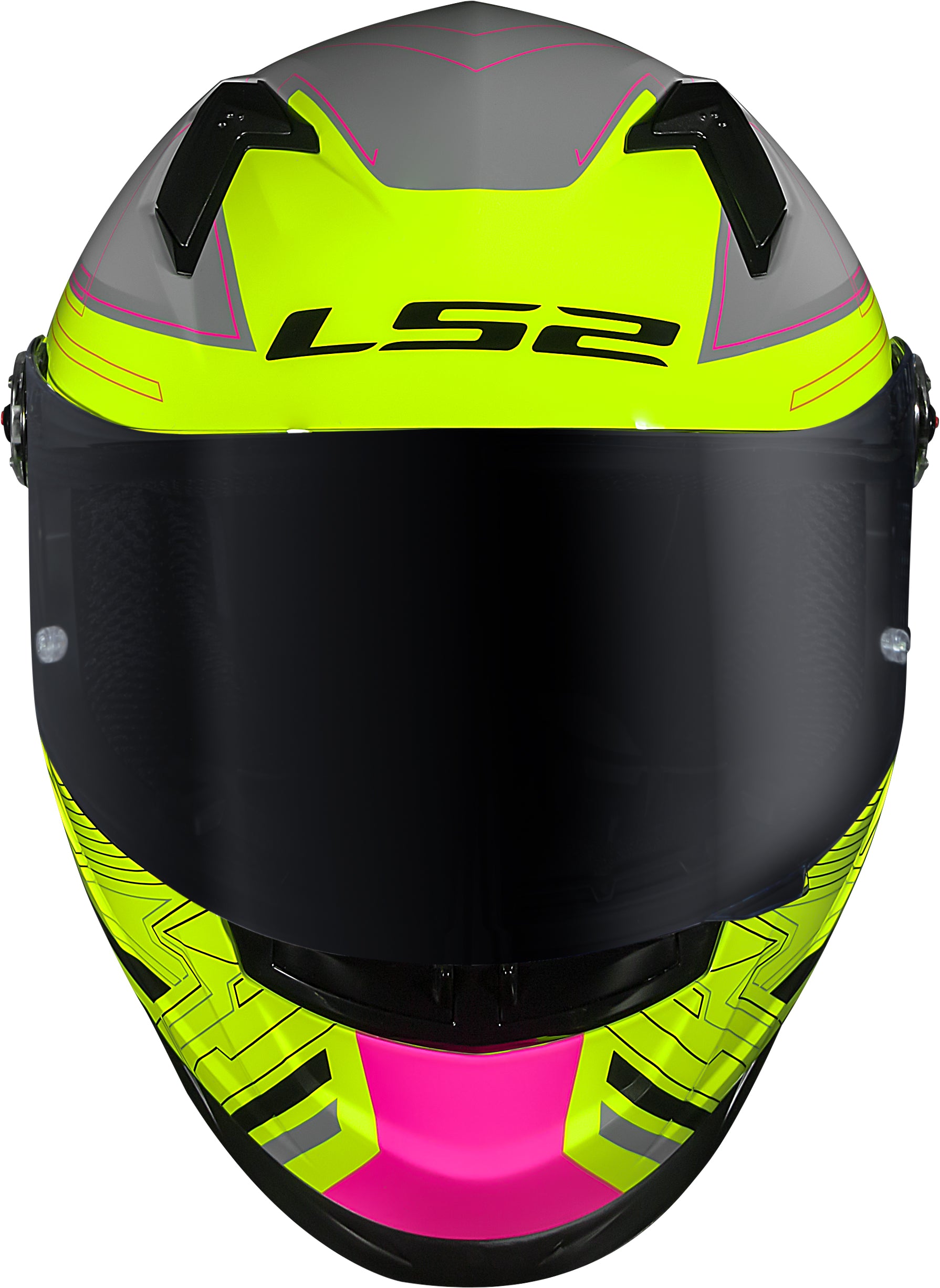 Capacete Ls2 ff358 S Digital Preto Amarelo