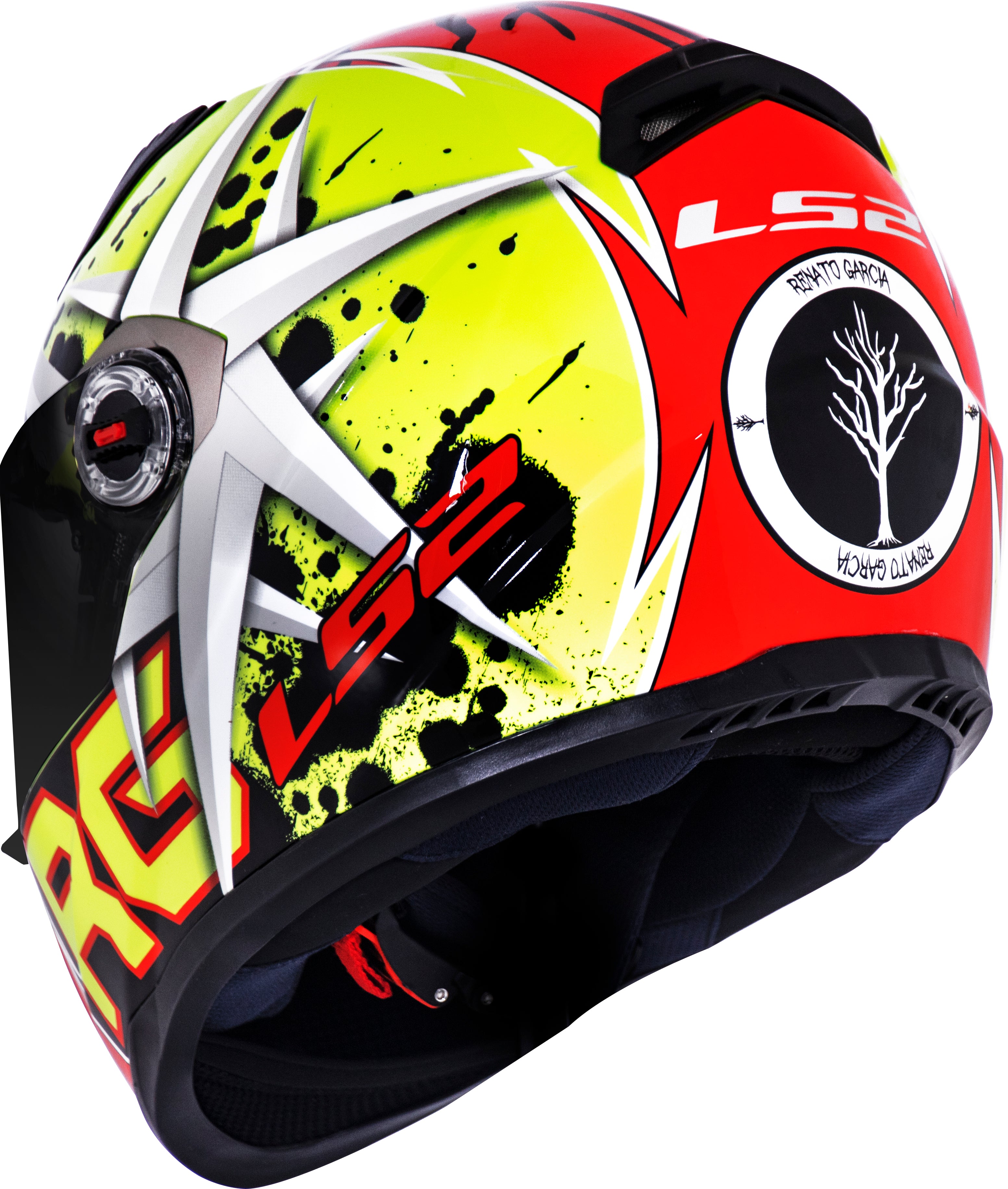 Capacete Ls2 Ff358 Classic Réplica Renato Garcia