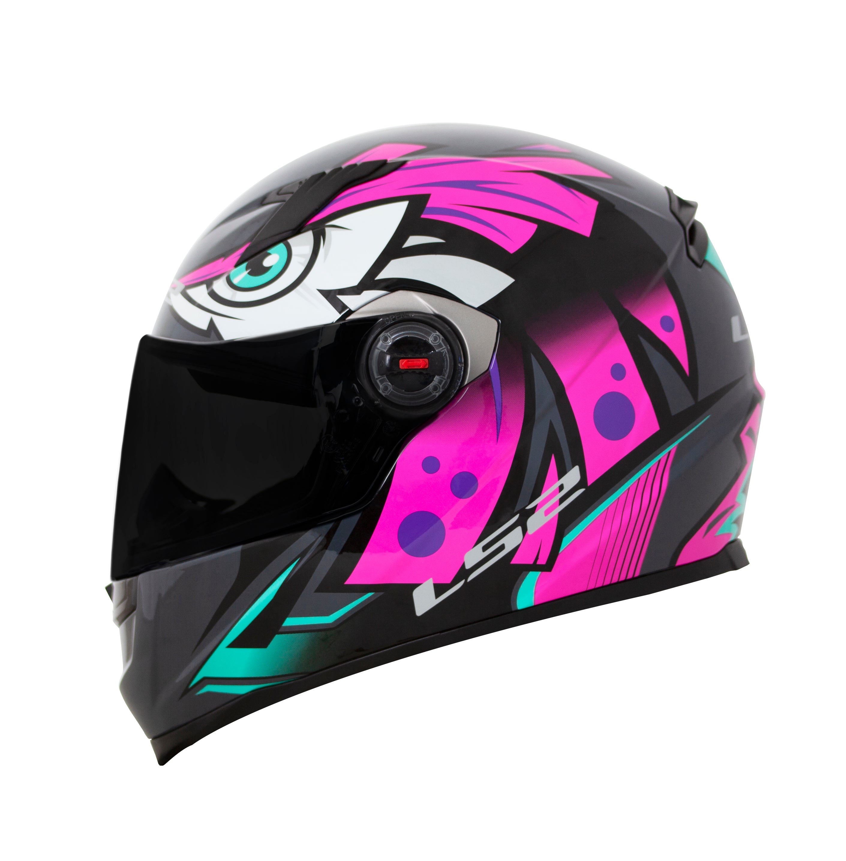 Capacete Ls2 Ff358 Classic Fucsia