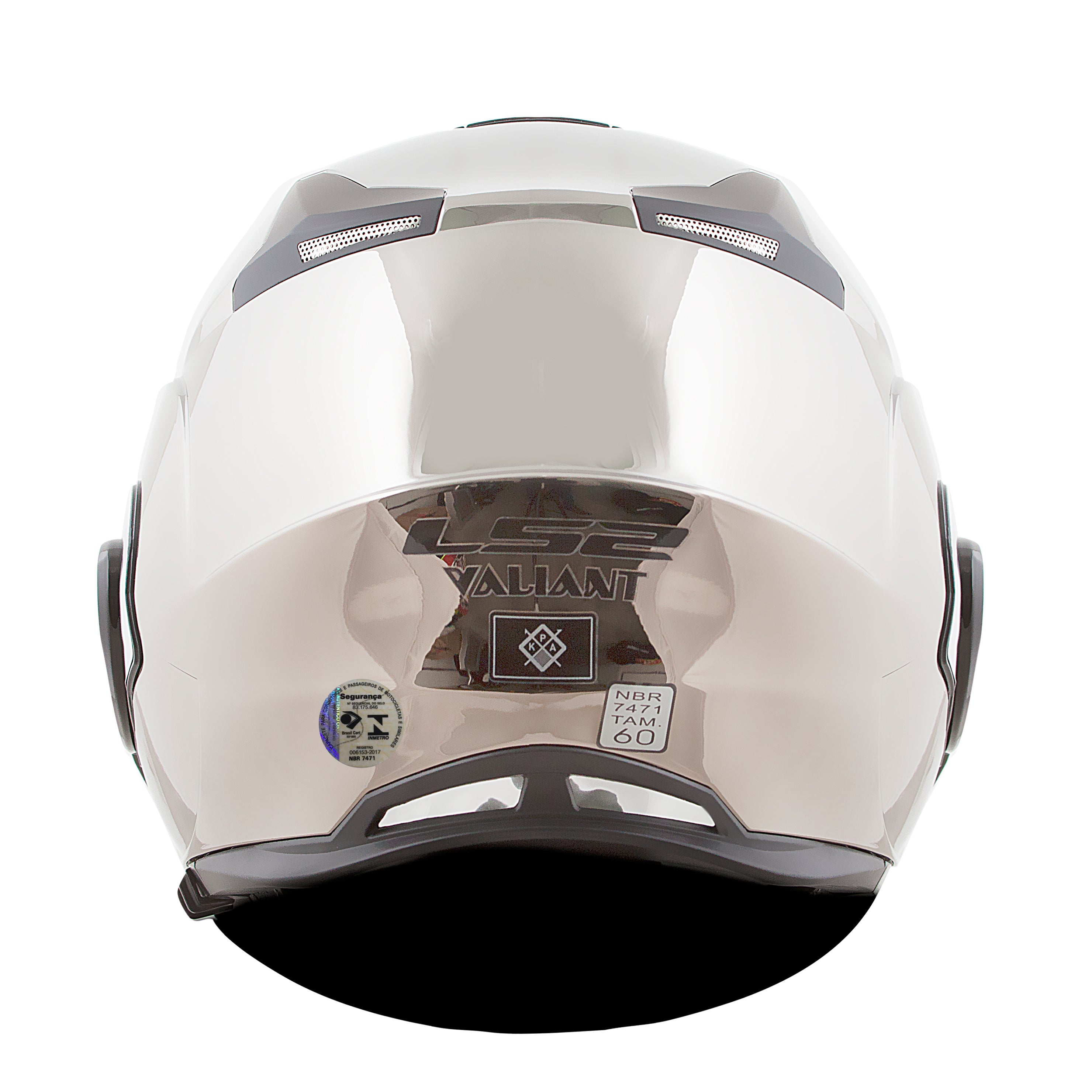 Capacete Ls2 Valiant FF399 Chrome
