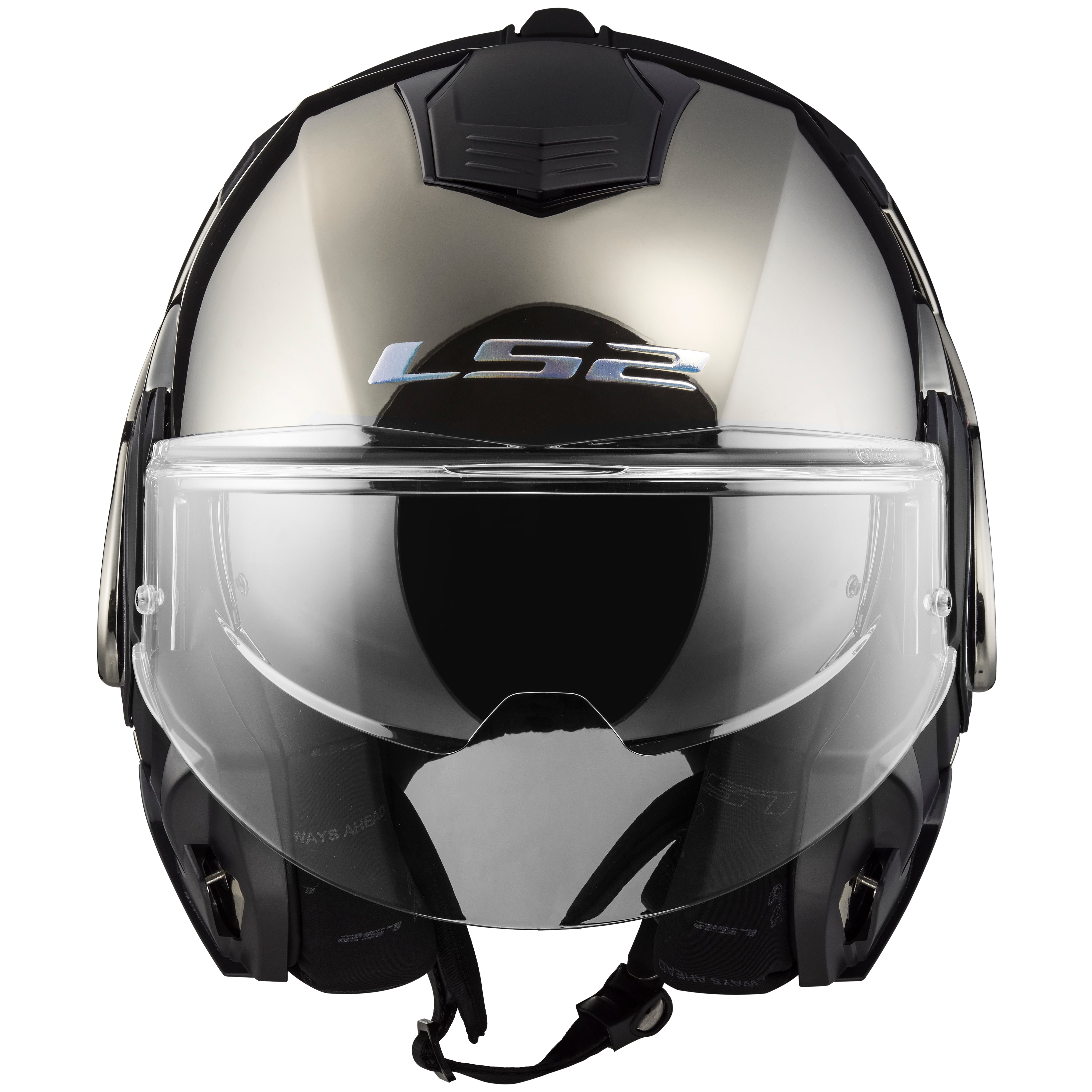Capacete Ls2 Valiant FF399 Chrome