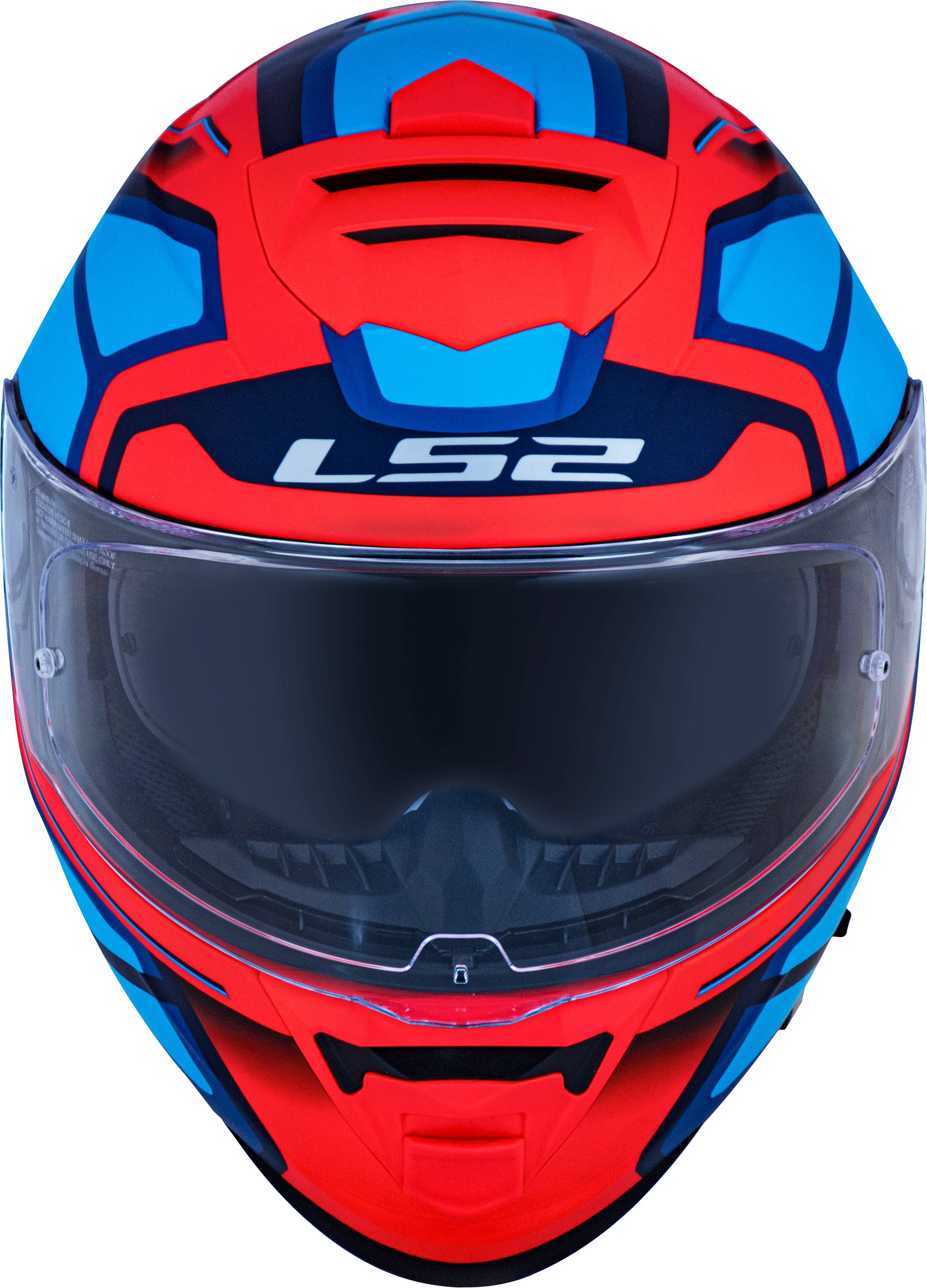 Capacete Ls2 Ff800 Storm Vermelho Azul