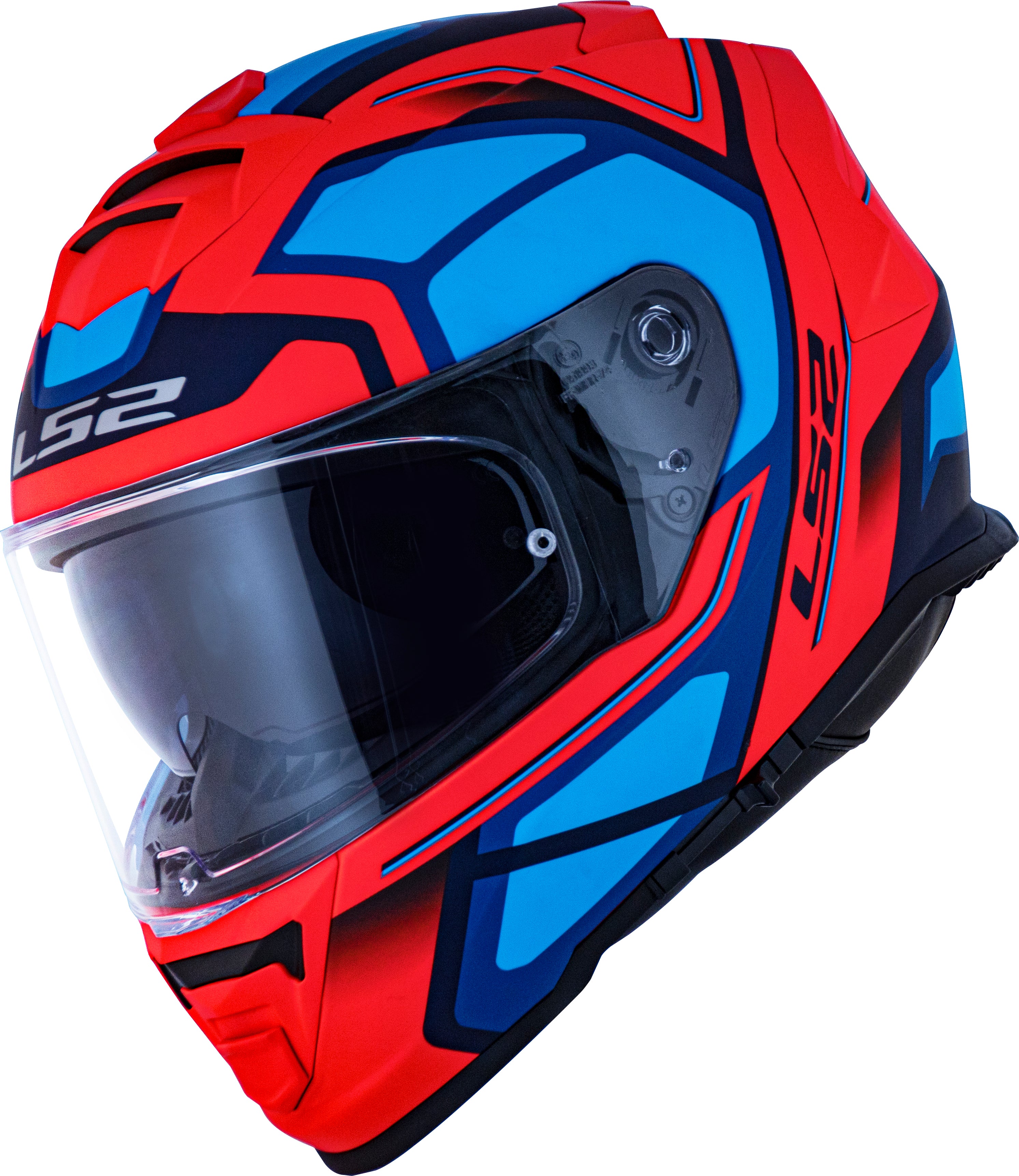Capacete Ls2 Ff800 Storm Vermelho Azul