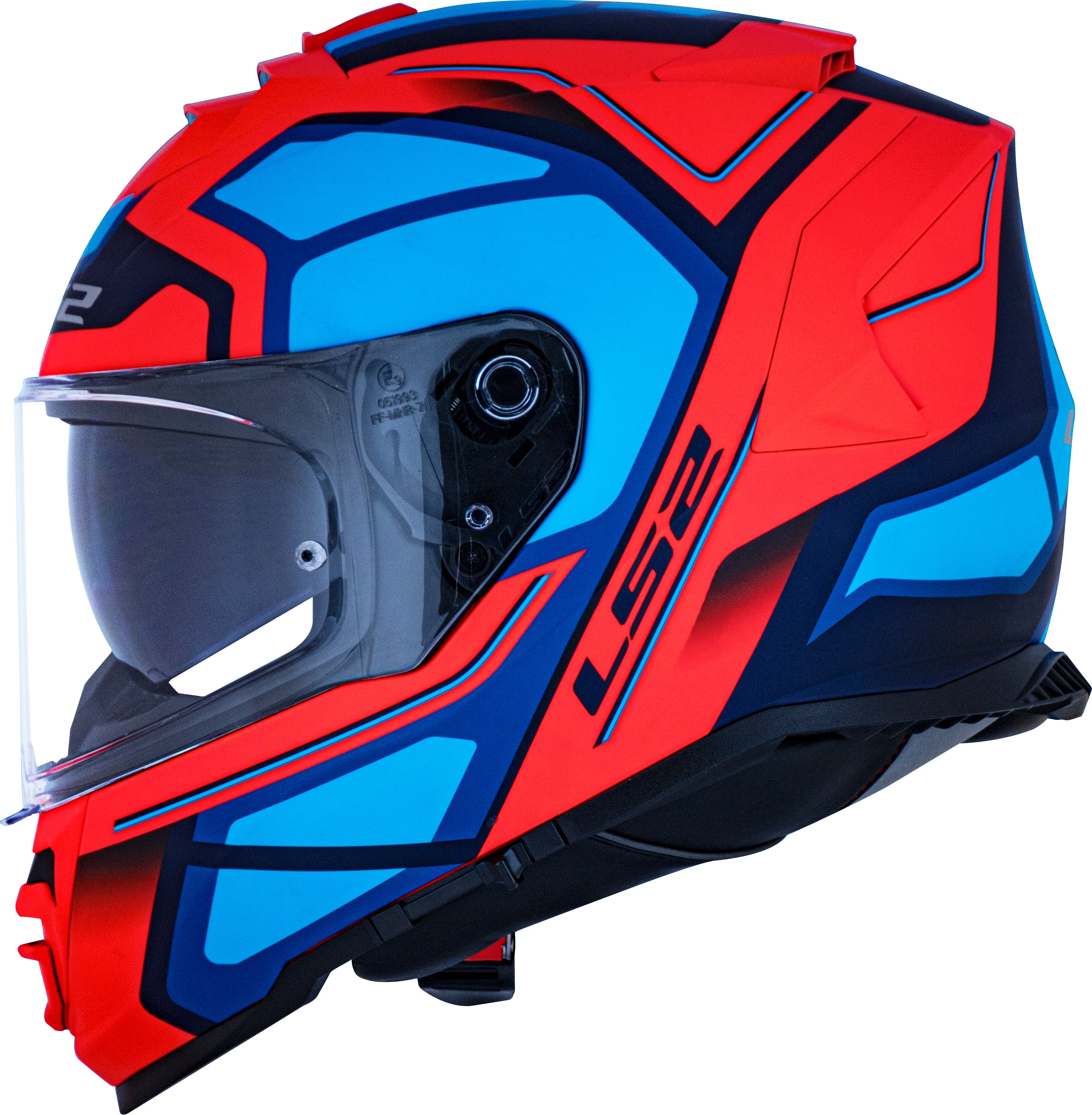Capacete Ls2 Ff800 Storm Vermelho Azul