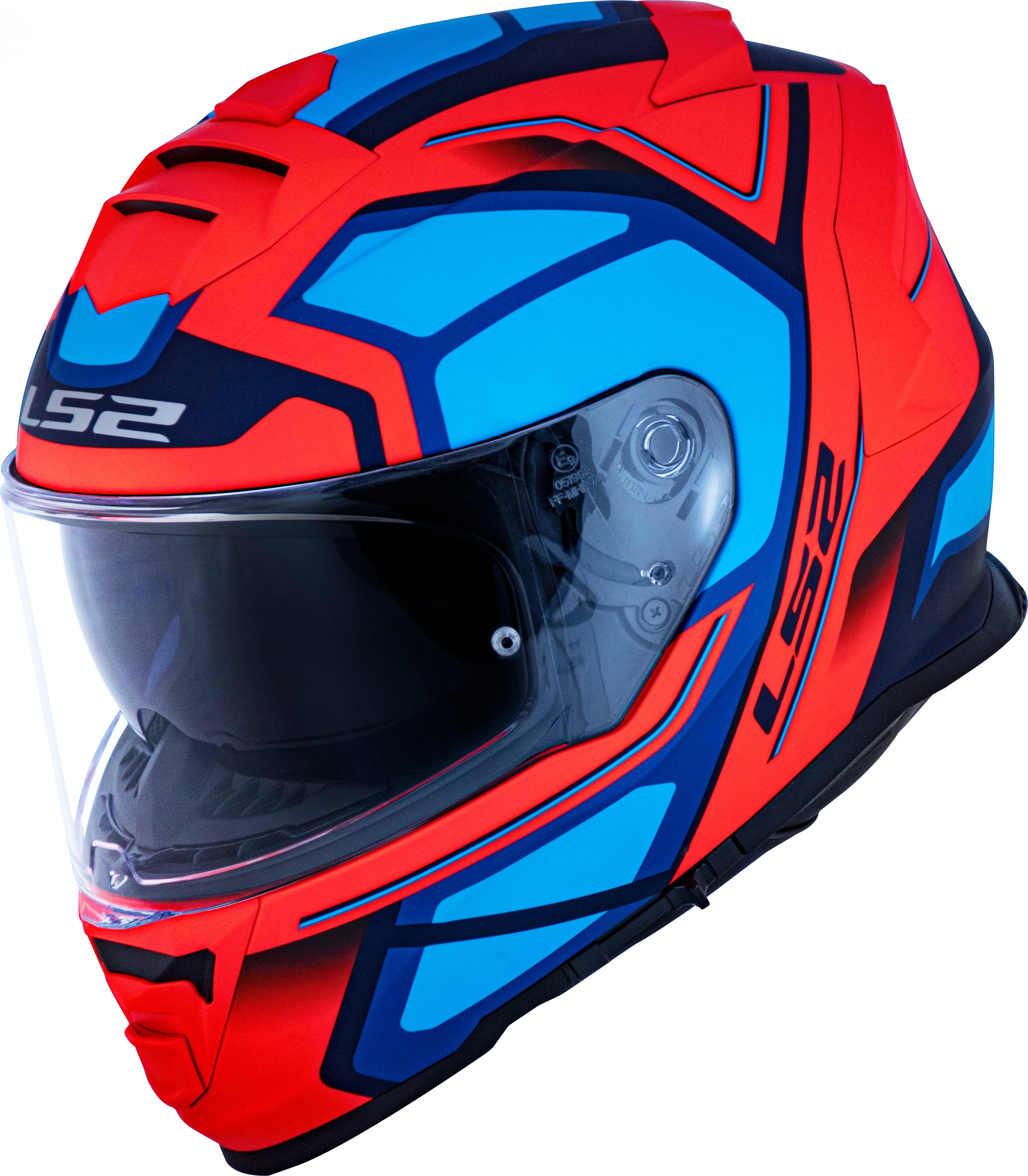 Capacete Ls2 Ff800 Storm Vermelho Azul
