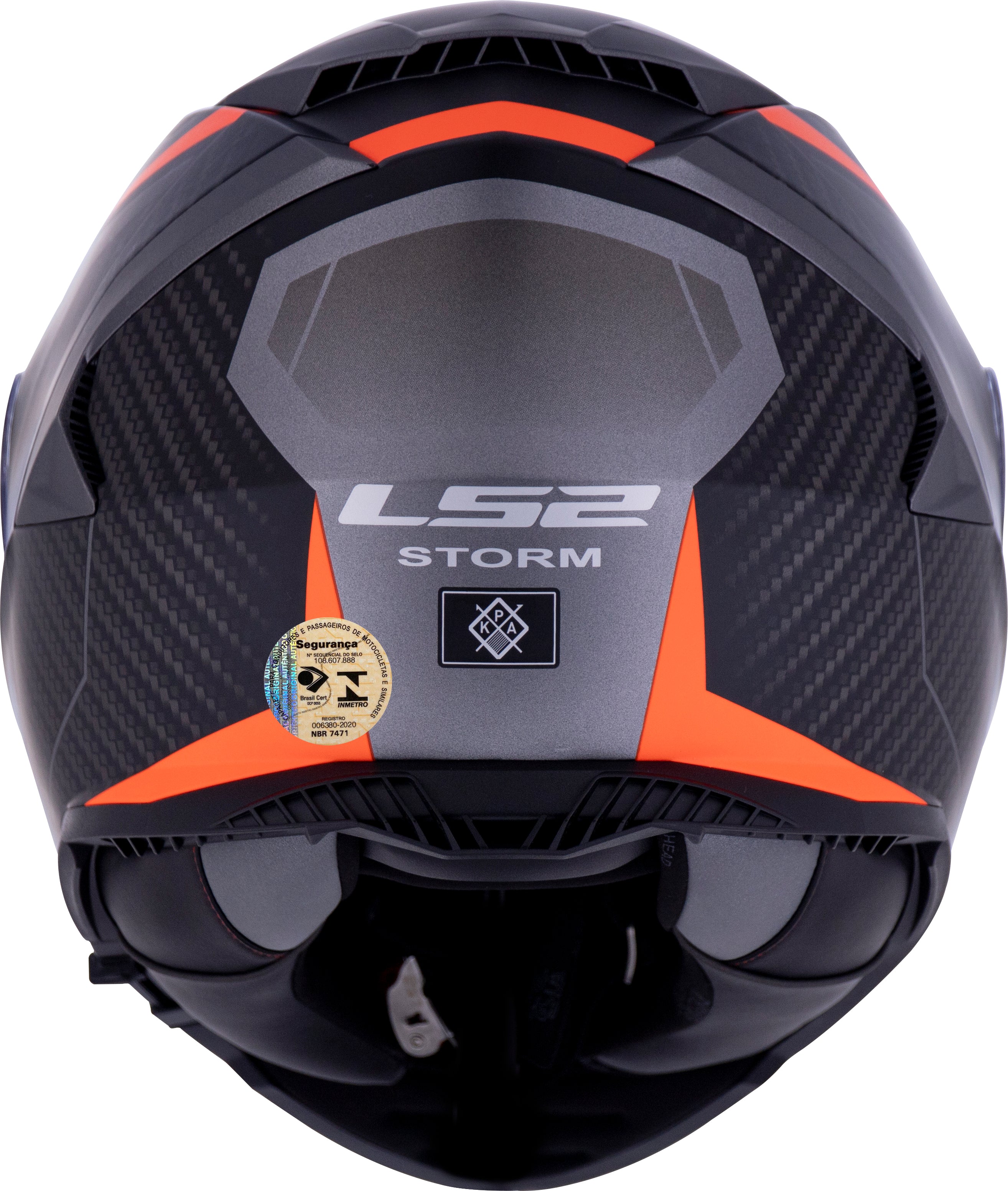 Capacete Ls2 Ff800 Storm Racer Laranja