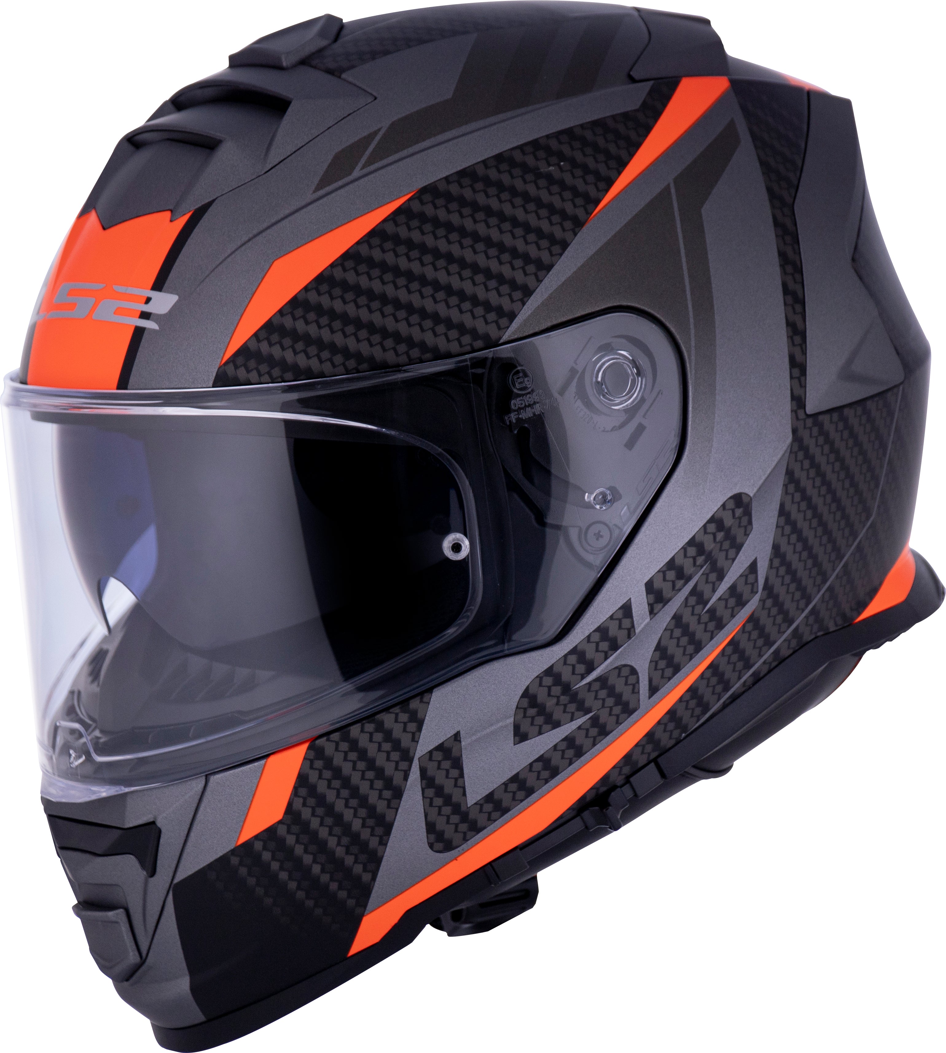 Capacete Ls2 Ff800 Storm Racer Laranja