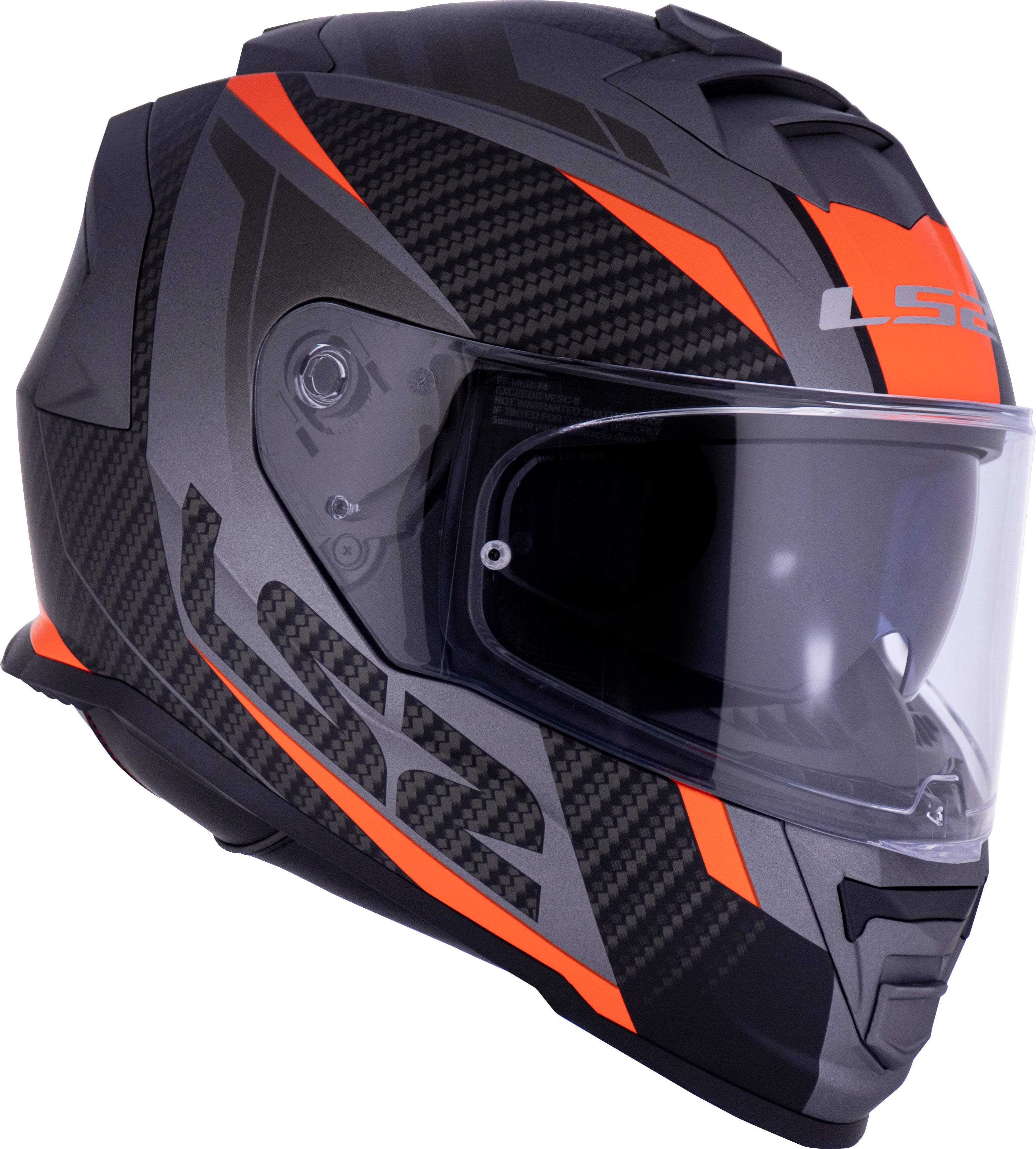 Capacete Ls2 Ff800 Storm Racer Laranja