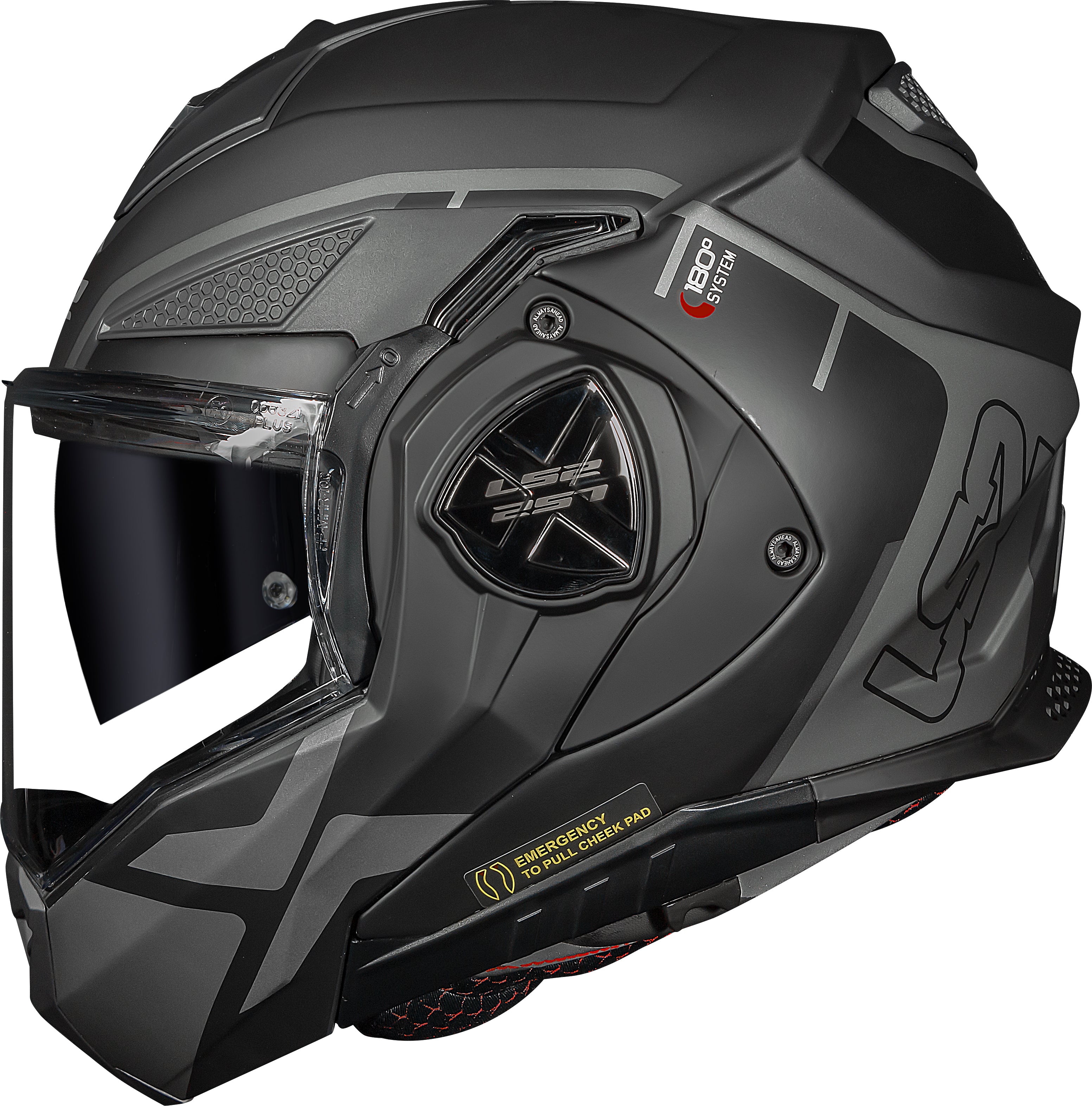Capacete Ls2 Advant X Hpfc Metryc Matte Tit