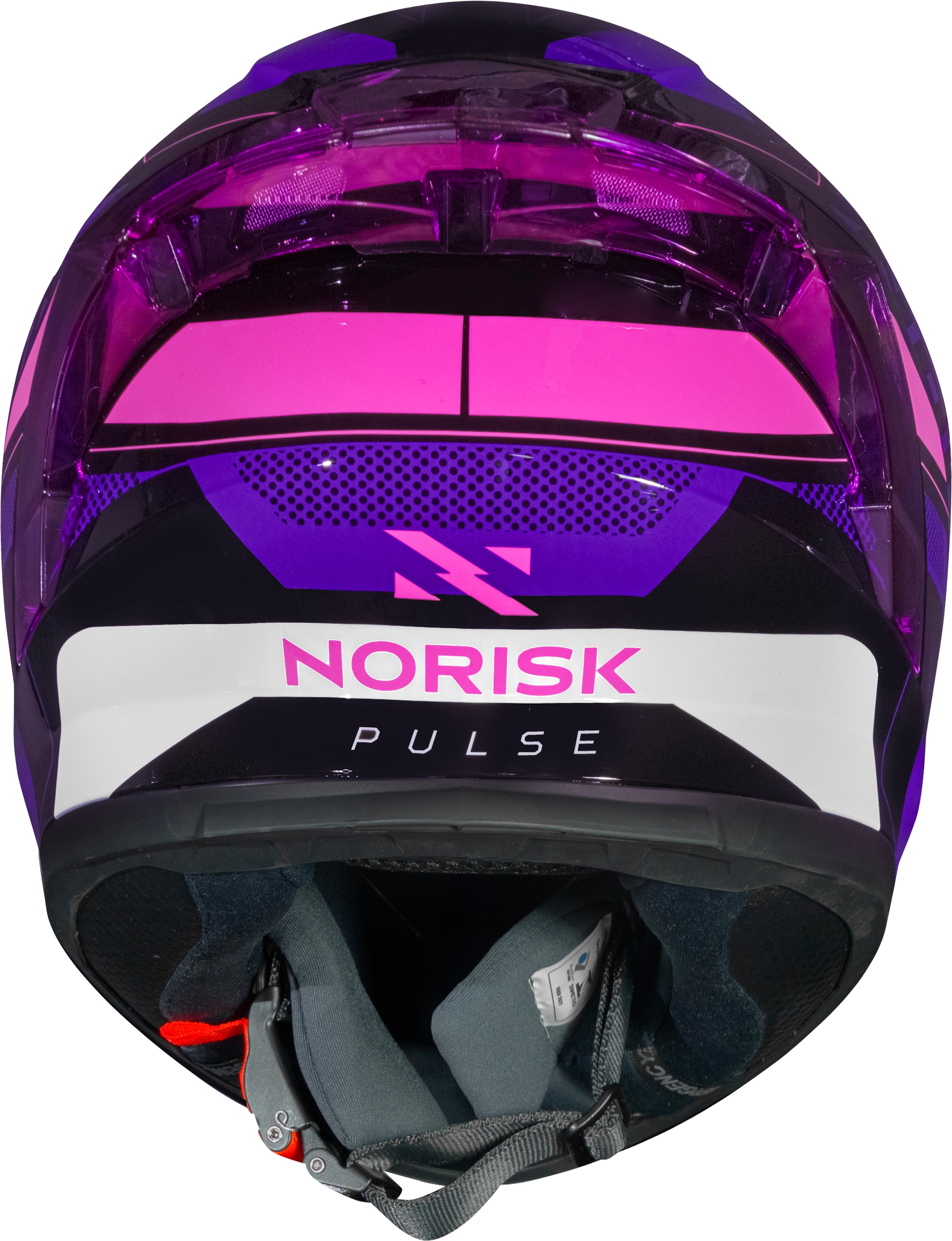 Capacete Norisk Flow Pulse Roxo Rosa
