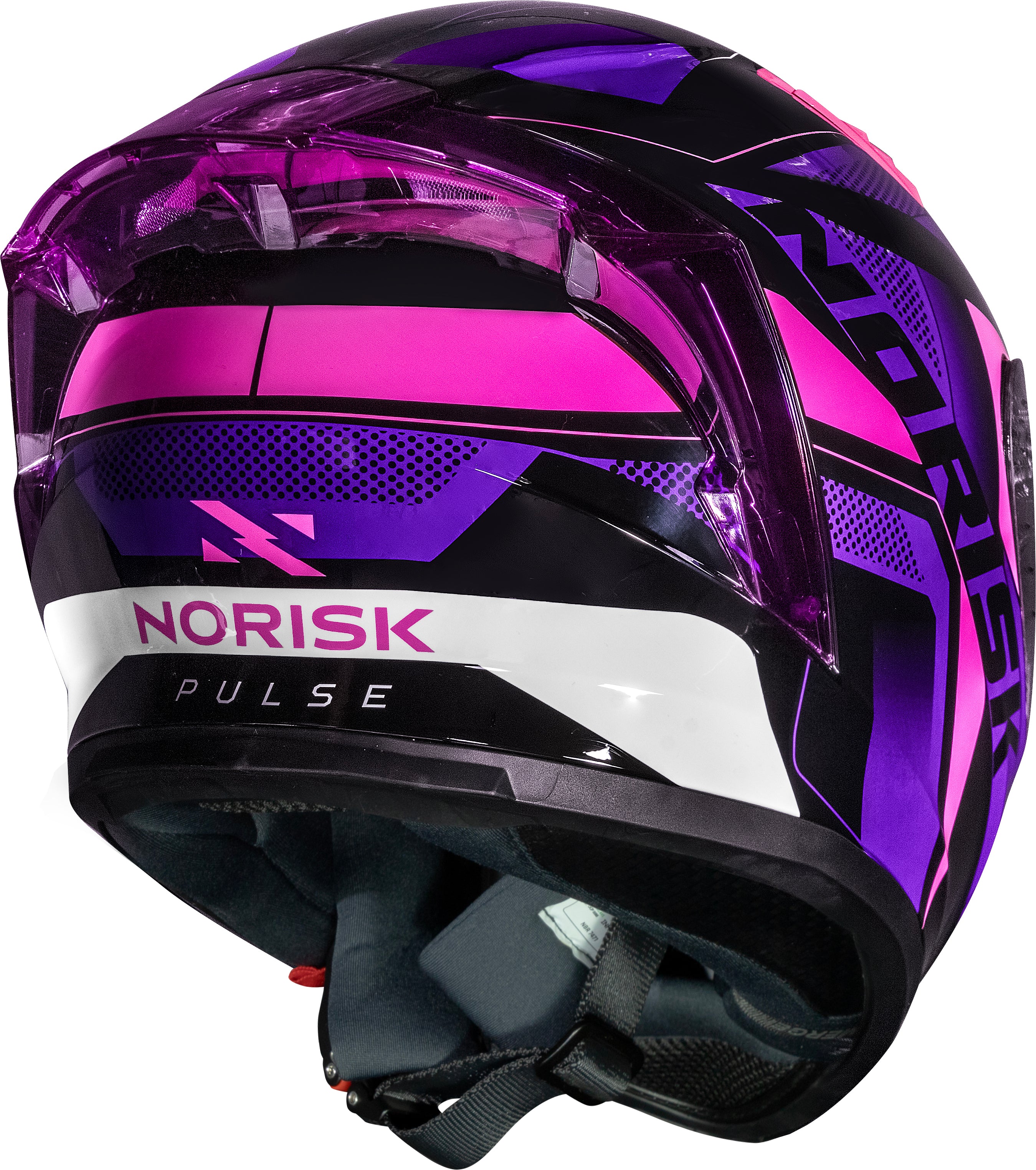 Capacete Norisk Flow Pulse Roxo Rosa