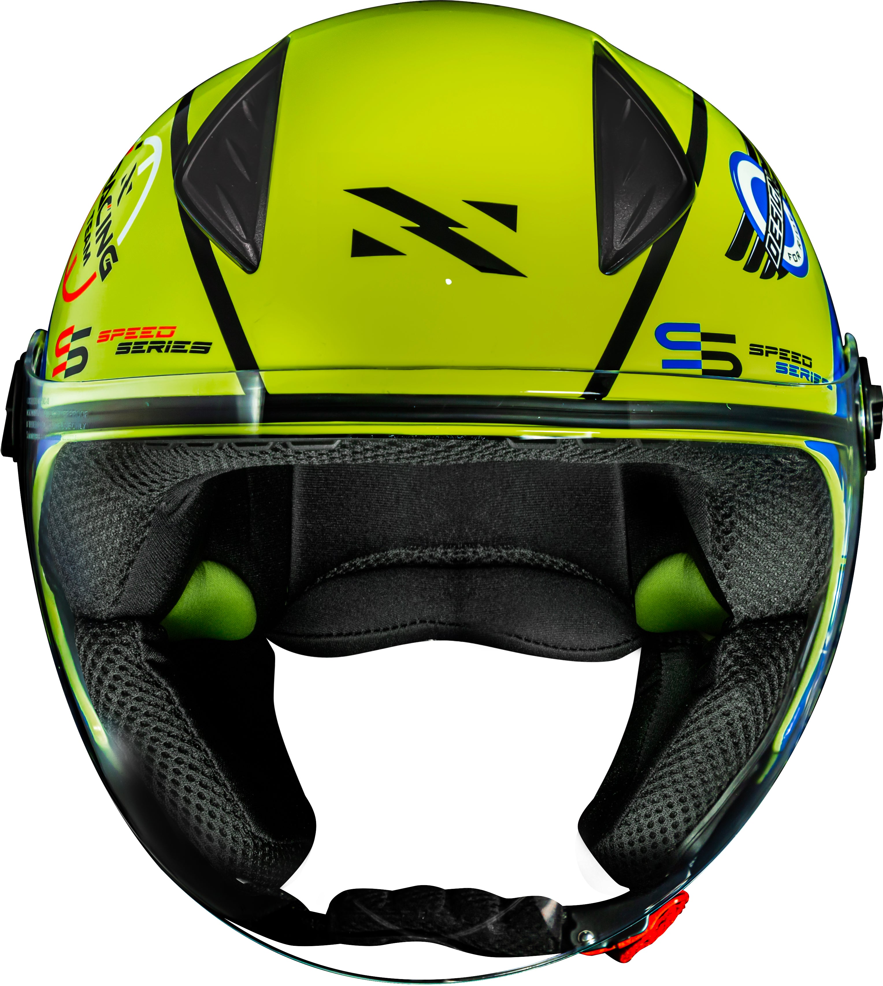 Capacete Norisk Neo Galaxy Amarelo Azul