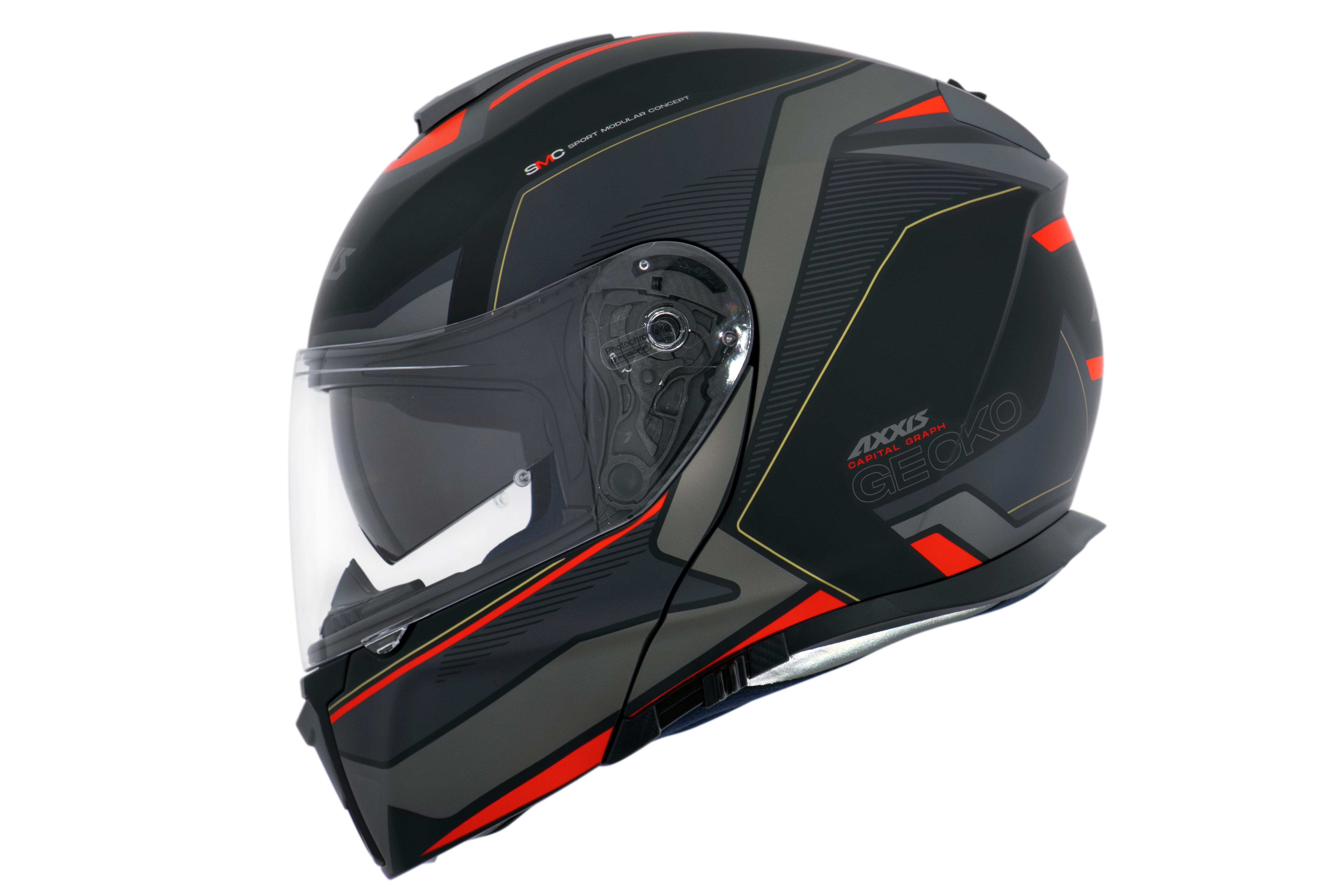 Capacete Axxis  Gecko Sv Capital B1 Preto Matte