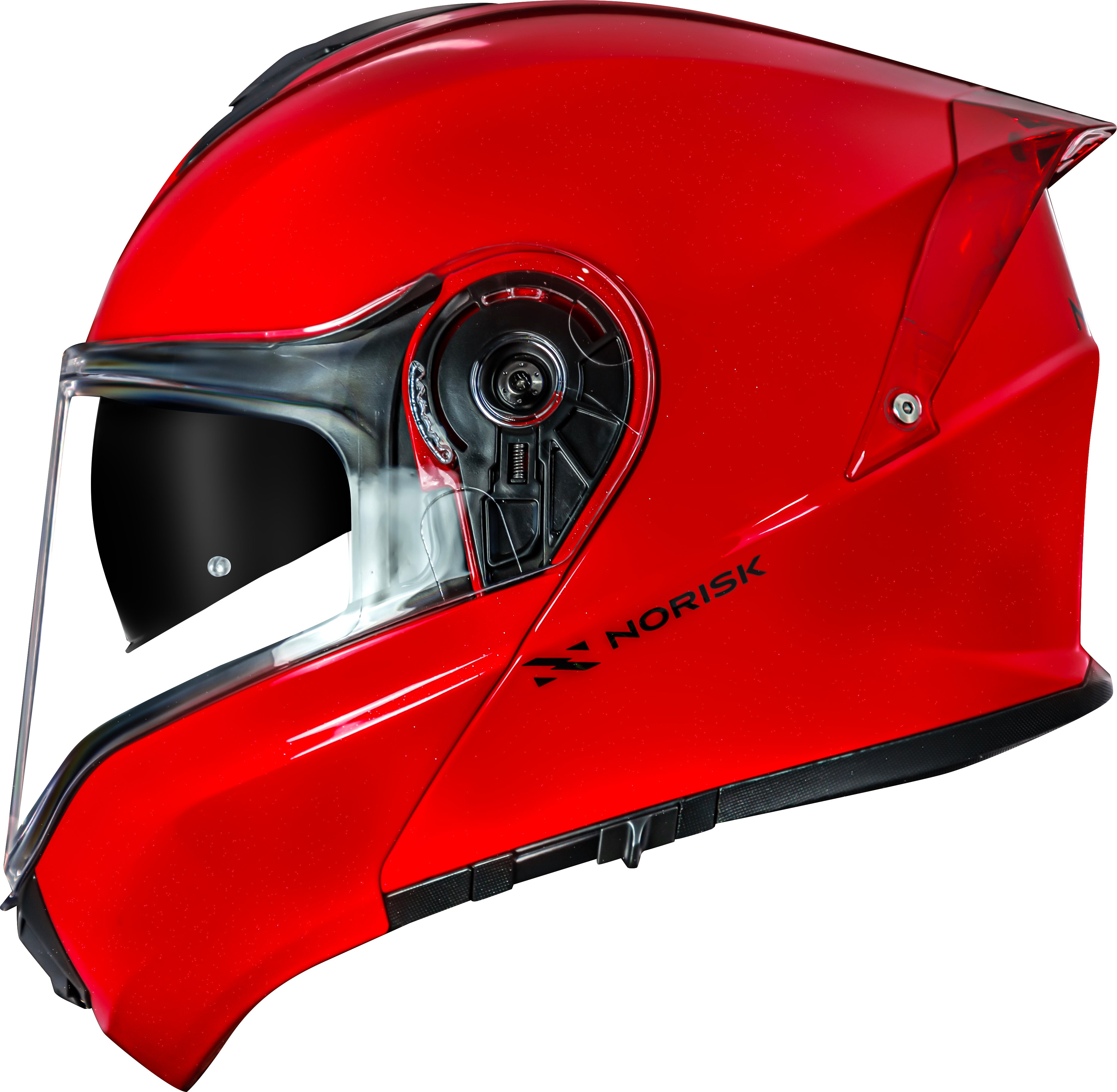 Capacete Norisk Motion Defender Monocolor Vermelho