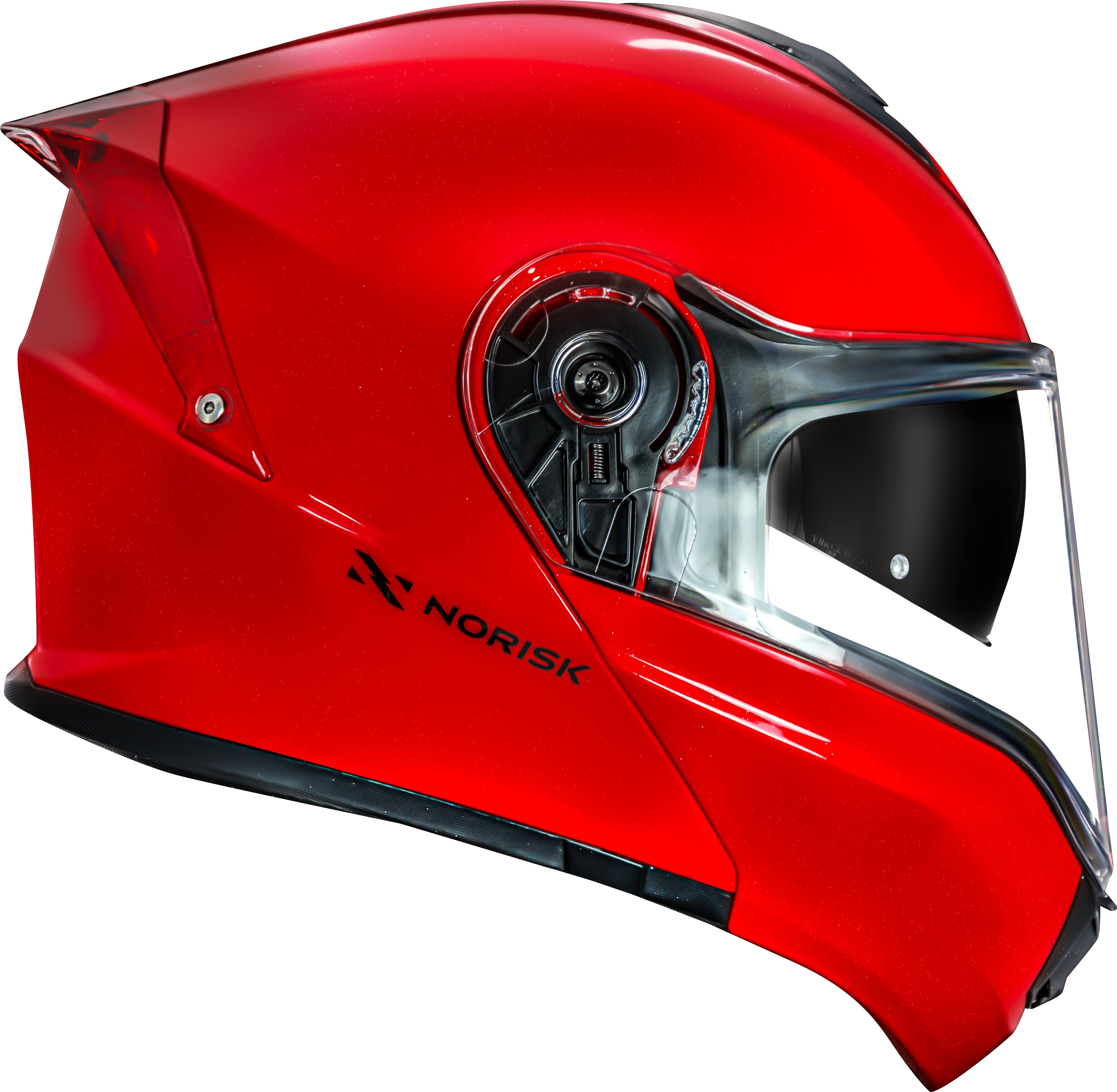 Capacete Norisk Motion Defender Monocolor Vermelho