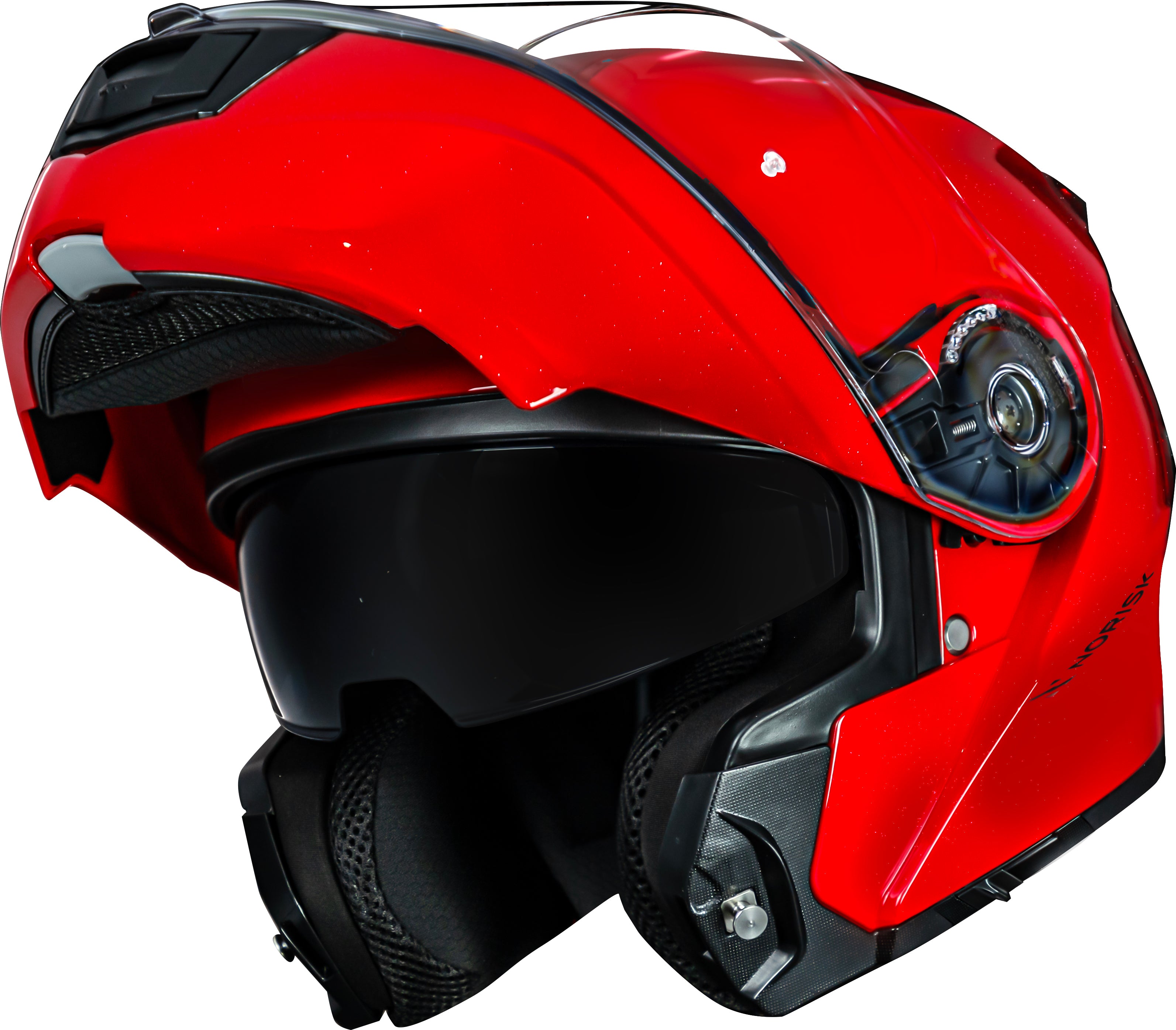 Capacete Norisk Motion Defender Monocolor Vermelho