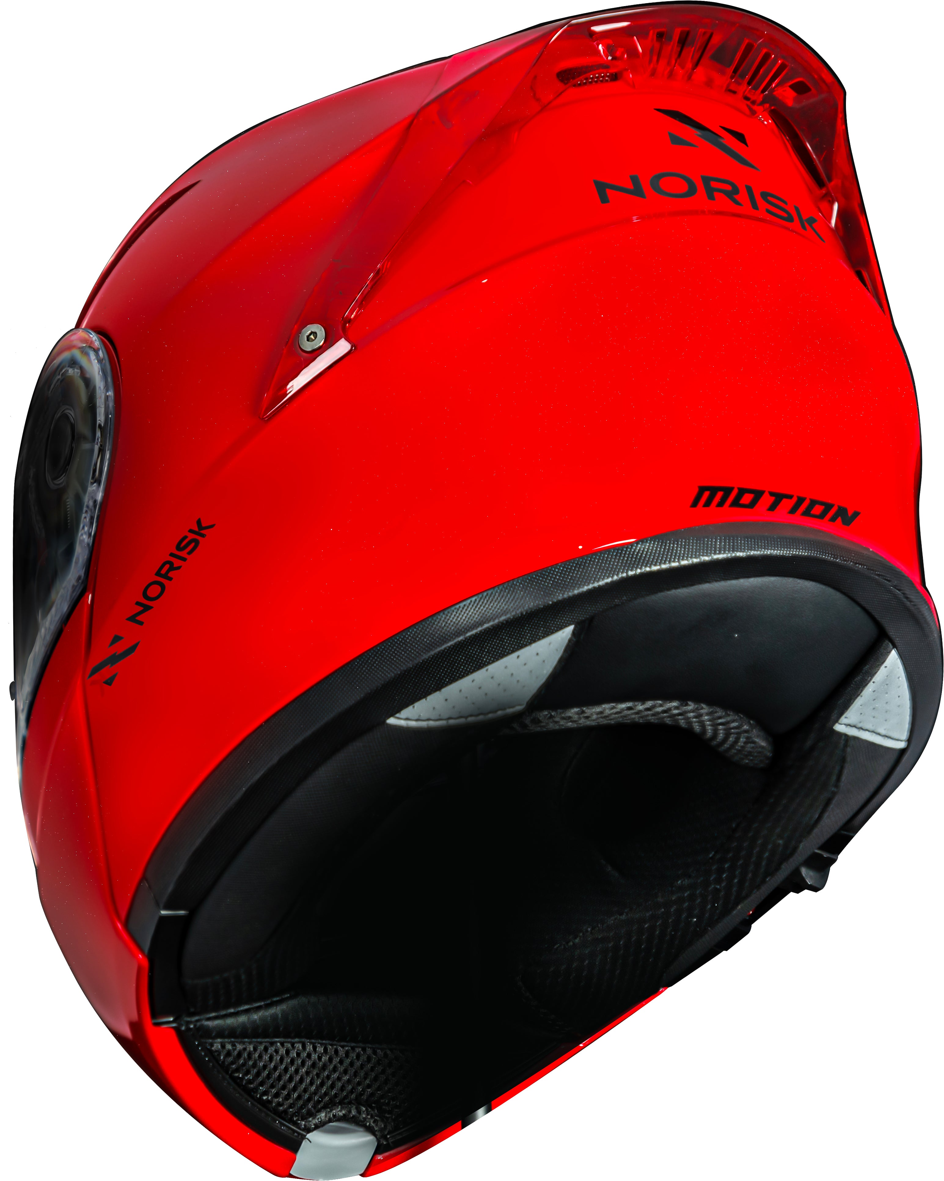 Capacete Norisk Motion Defender Monocolor Vermelho