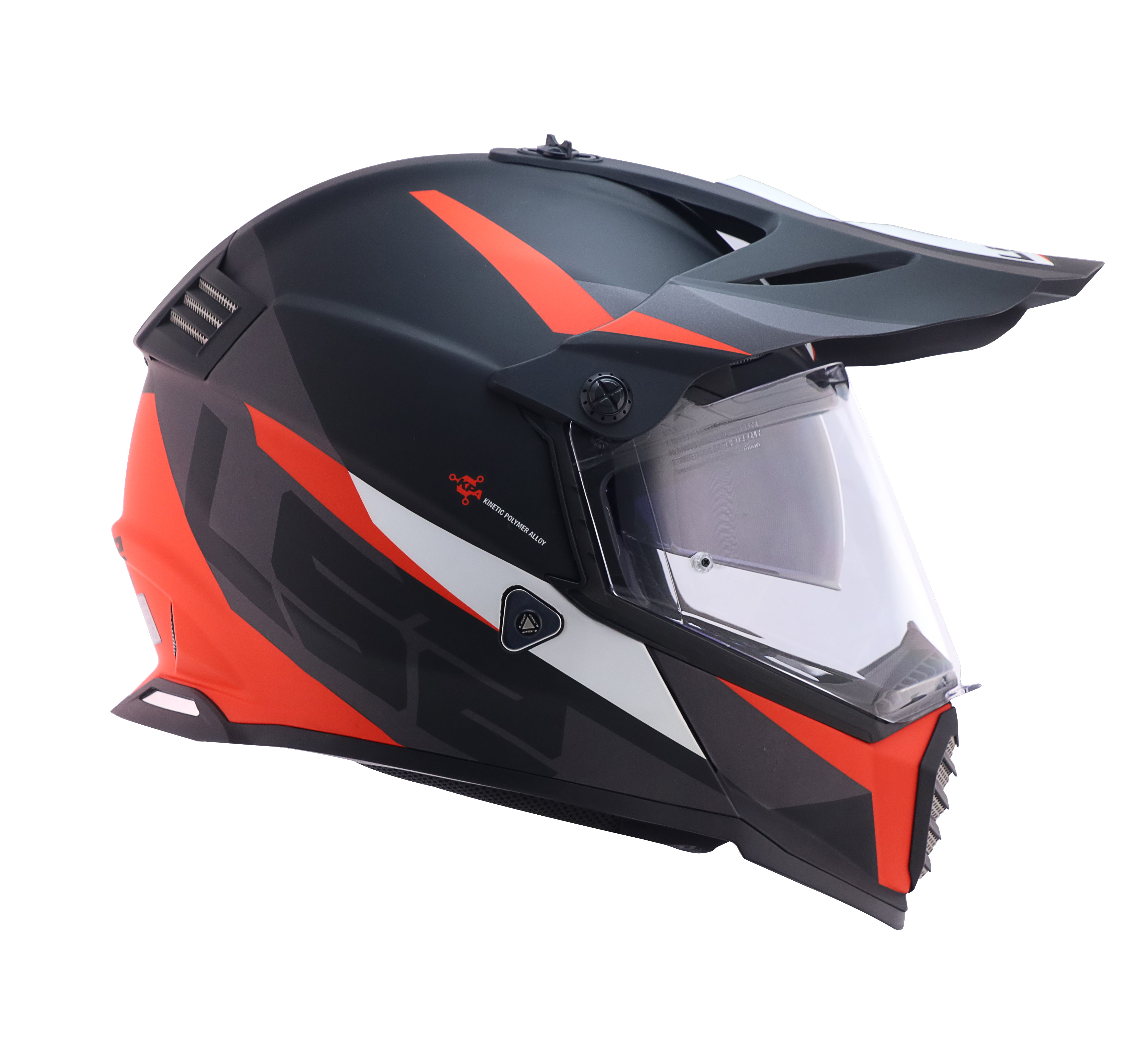 Capacete Ls2 Pioneer Evo MX436 Router Cinza Vermelho