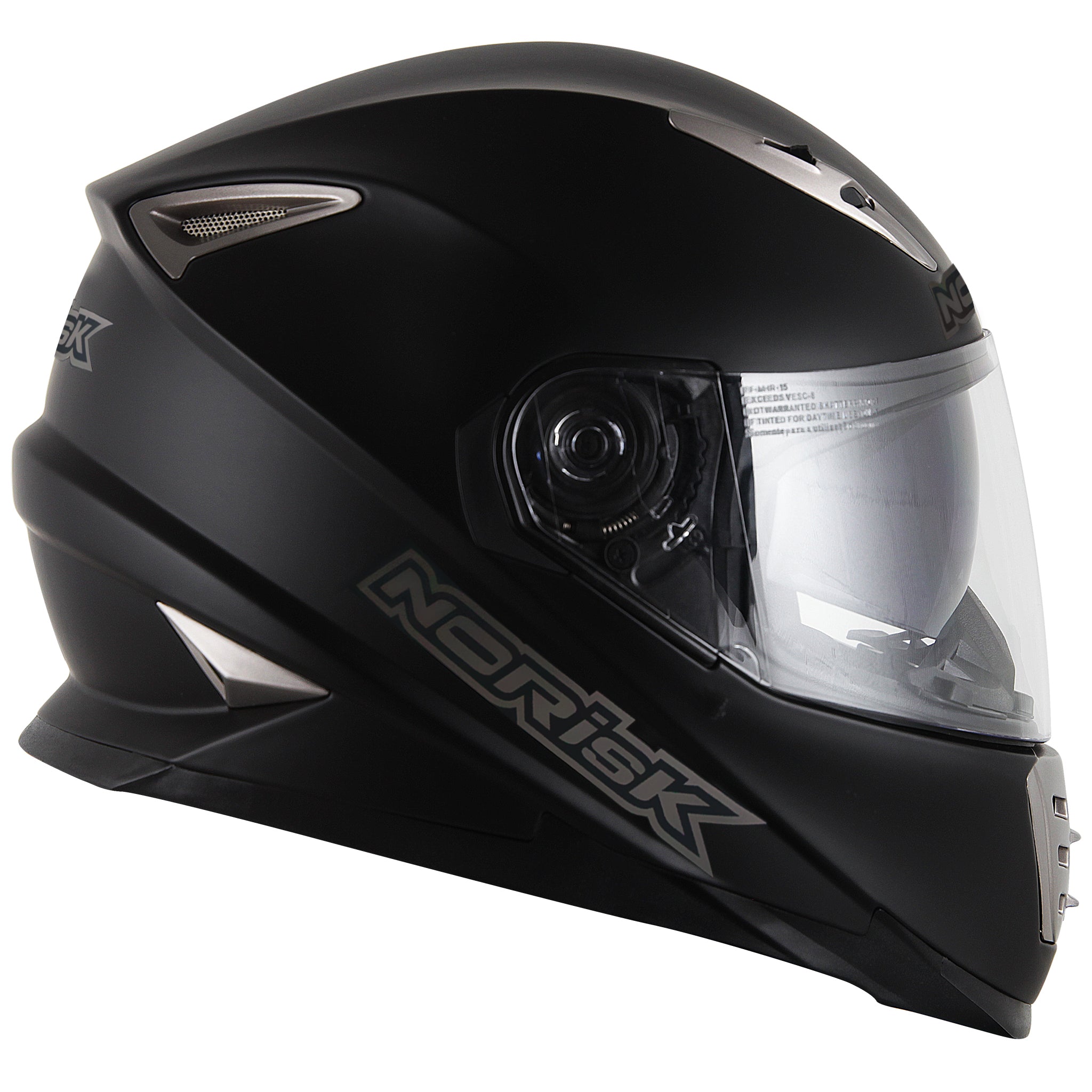 Capacete Norisk Soul Monocolor Matt Preto