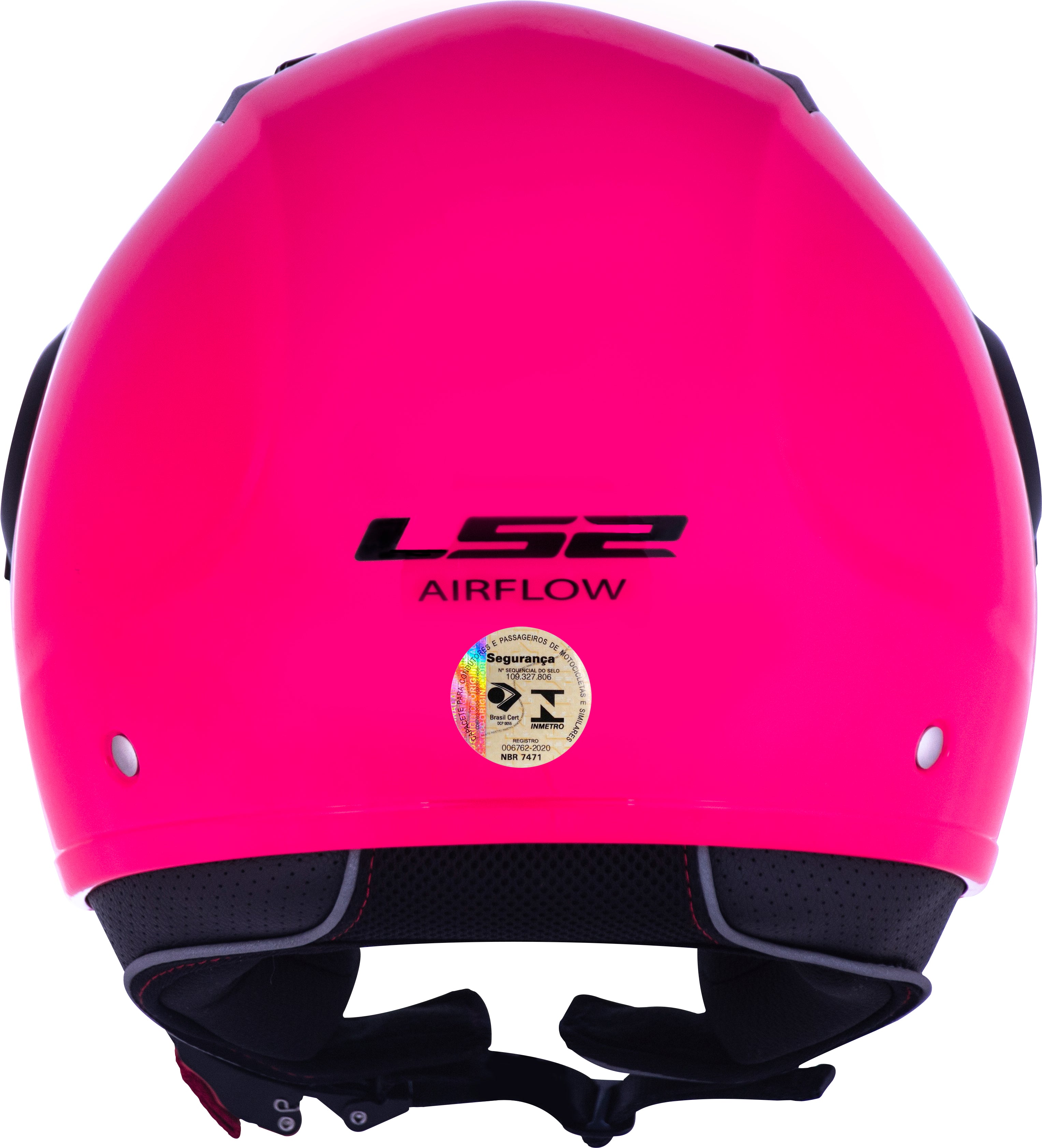 Capacete Ls2 Airflow of562 Monocolor Rosa