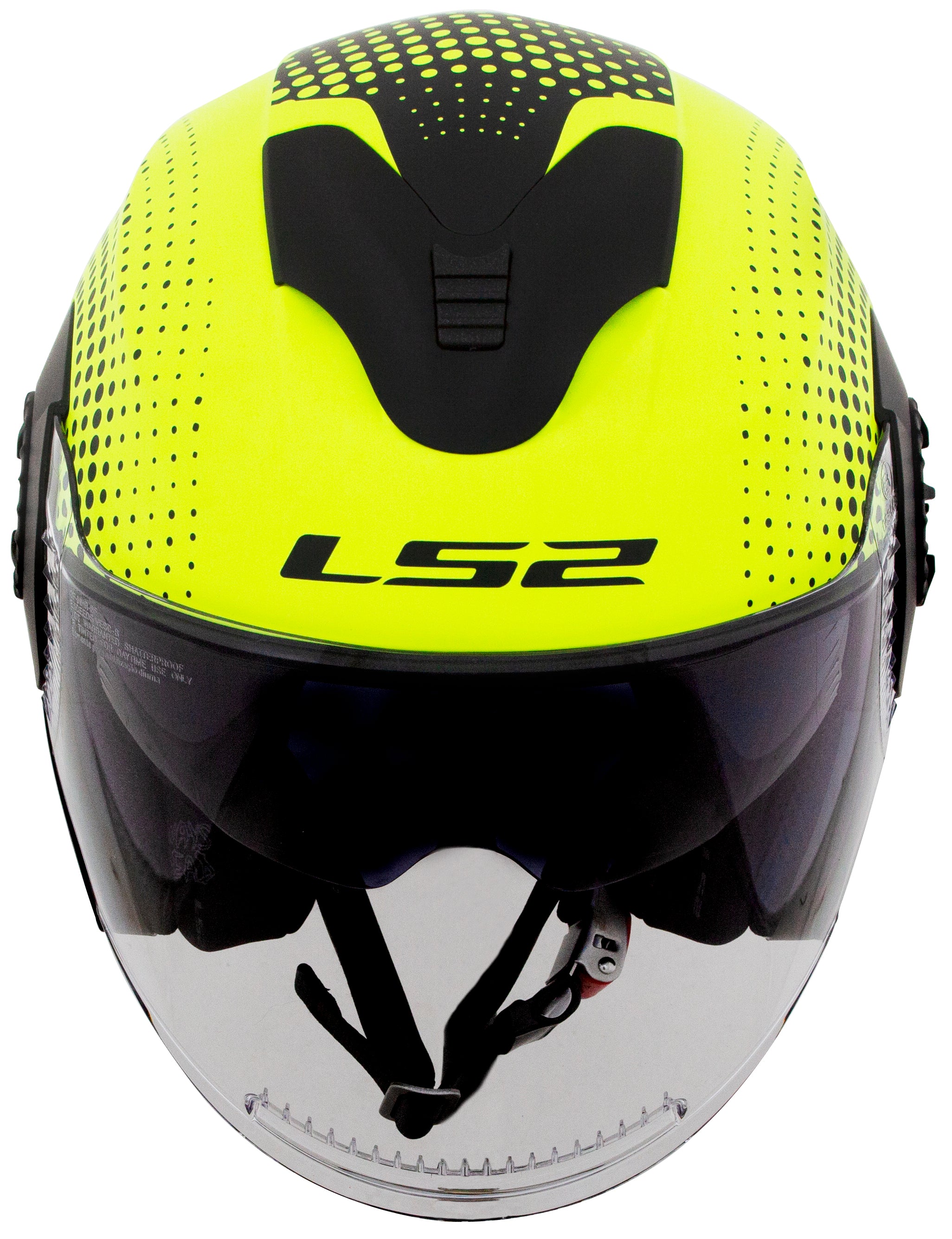 Capacete Ls2 Of570 Verso Spin Amarelo