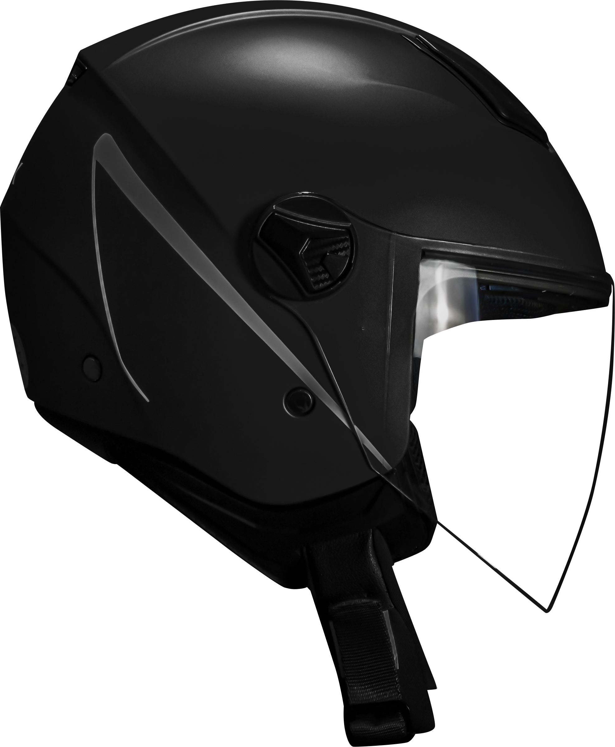 Capacete Norisk Orion SV  Monocolor Matt Preto