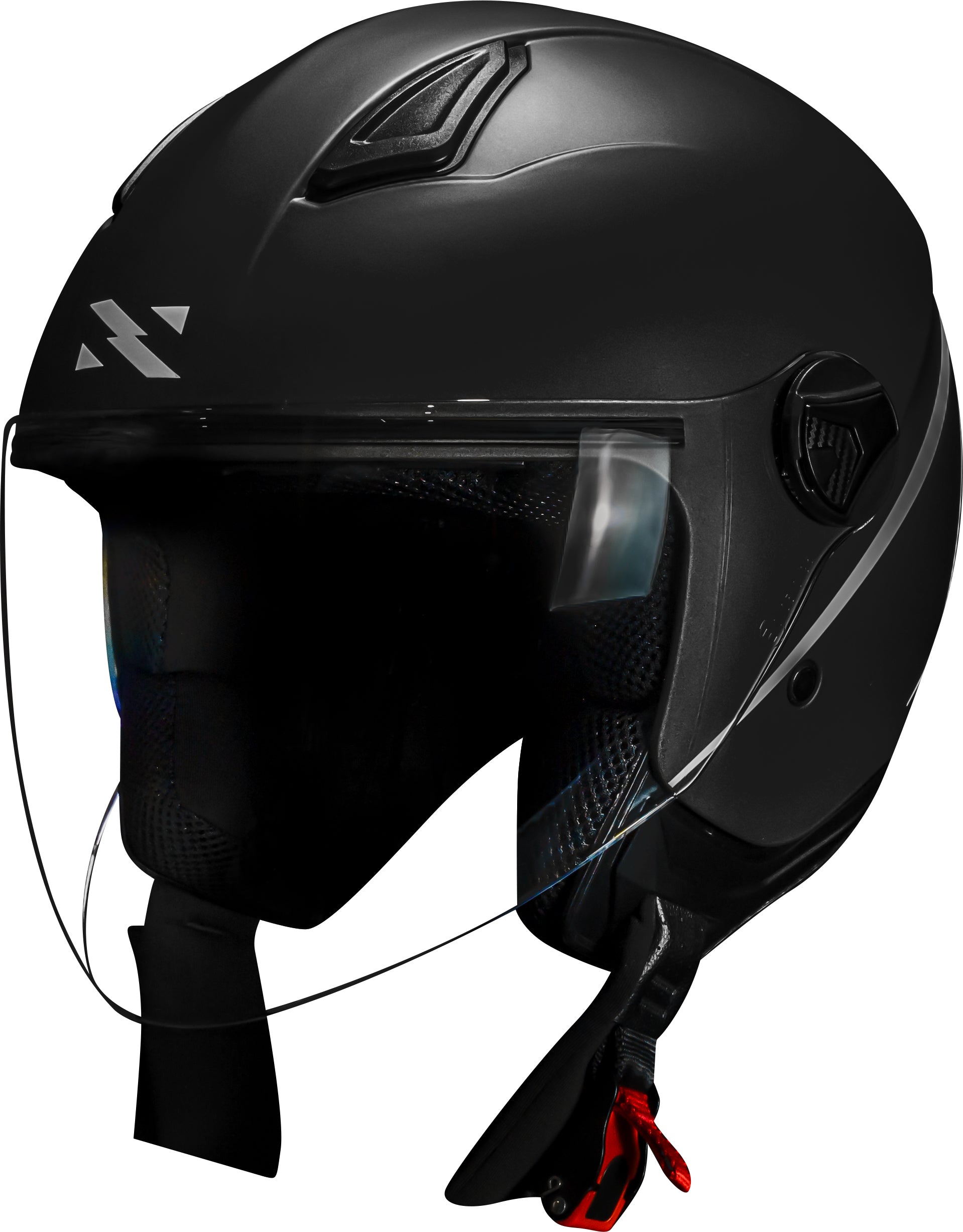 Capacete Norisk Orion SV  Monocolor Matt Preto
