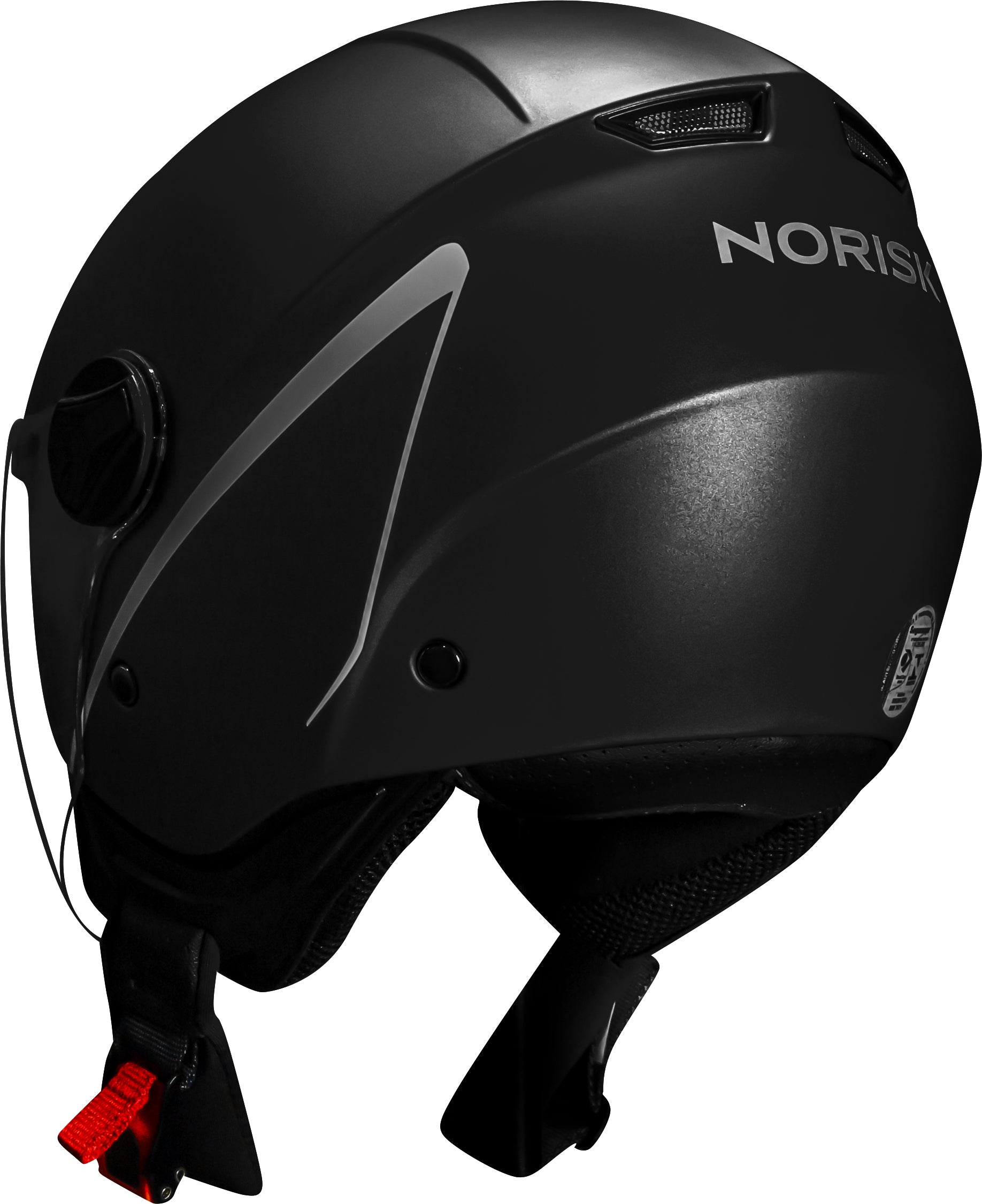 Capacete Norisk Orion SV  Monocolor Matt Preto
