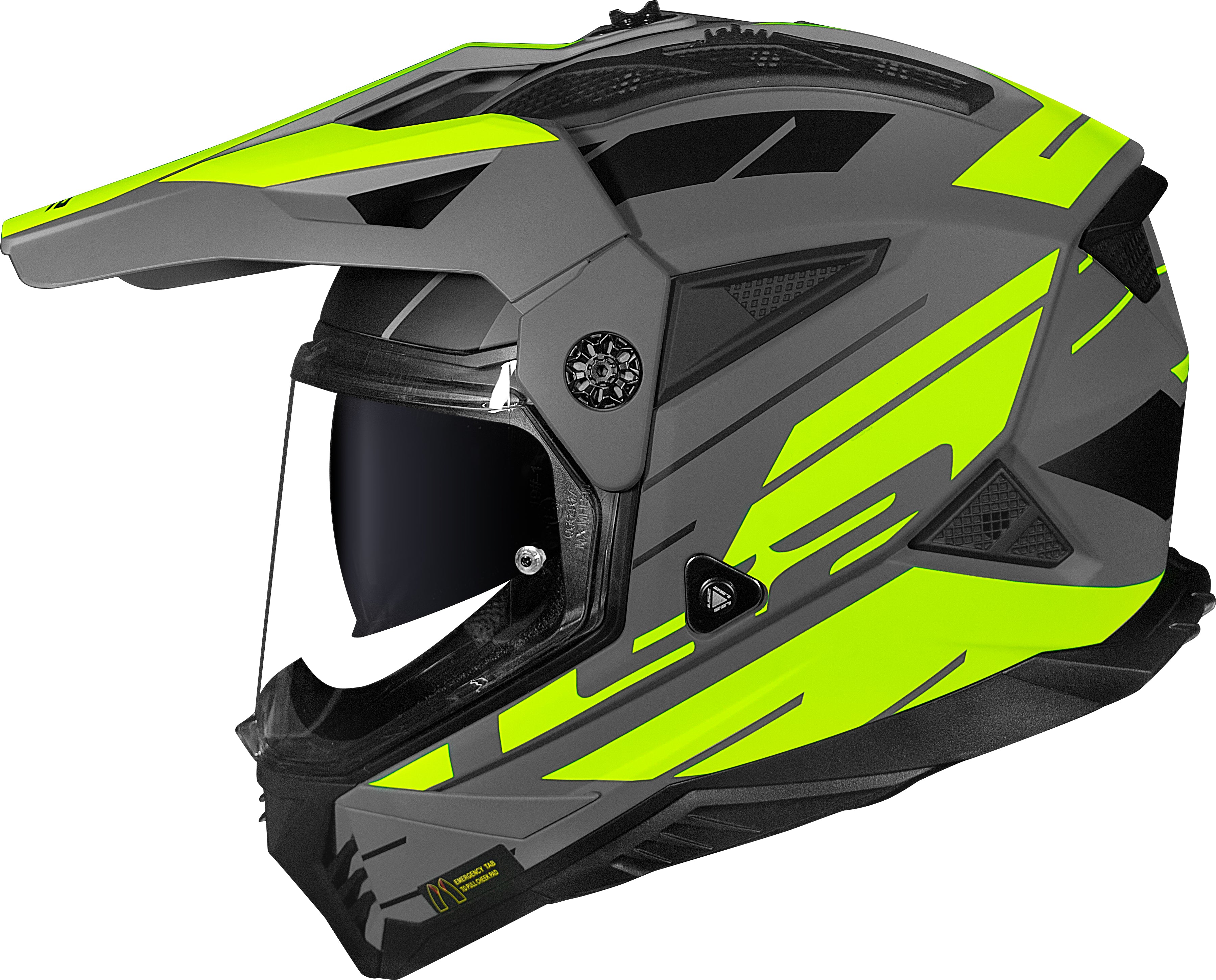 Capacete Ls2 Pioneer II Namib Nardo Grey