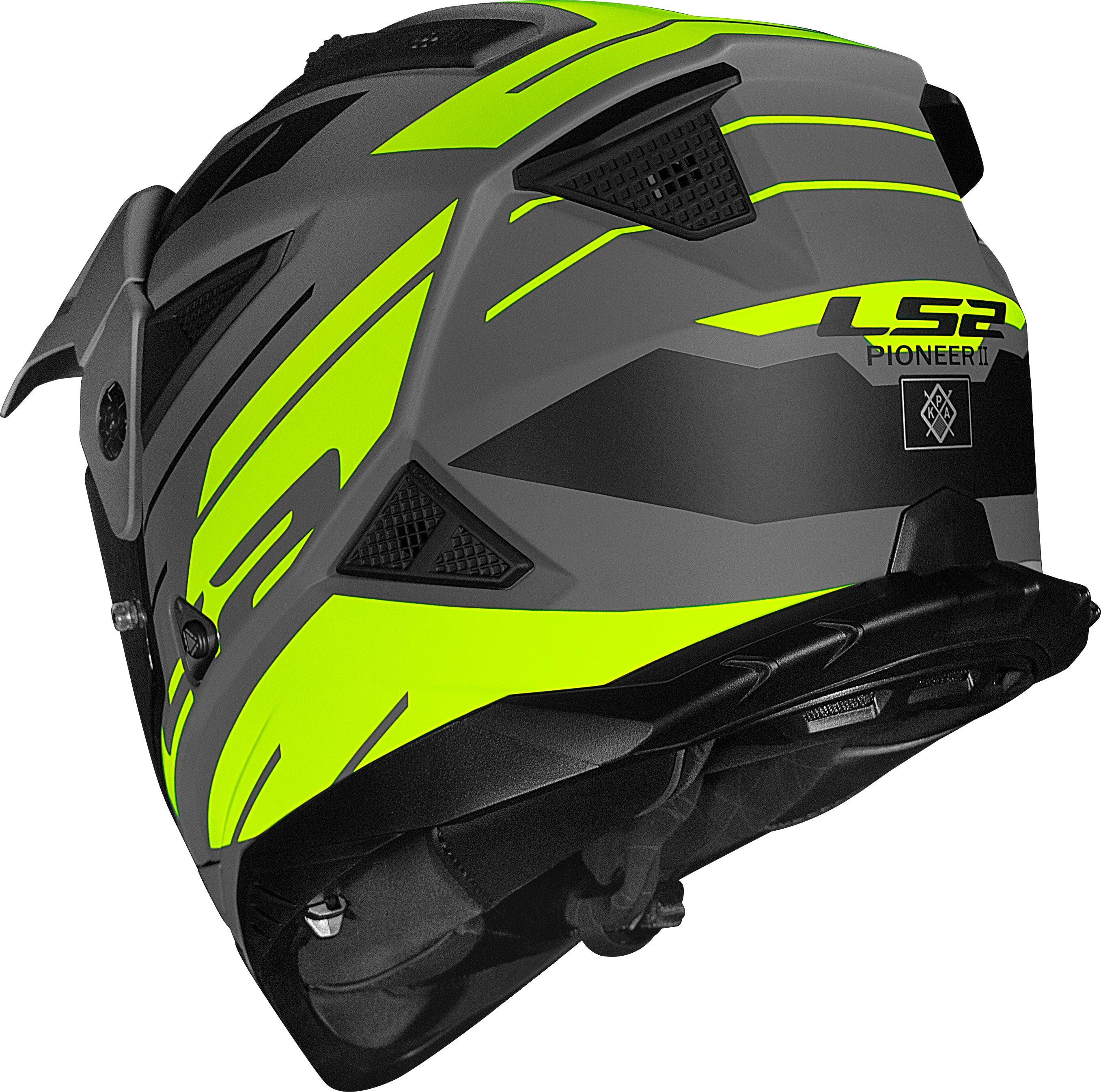 Capacete Ls2 Pioneer II Namib Nardo Grey