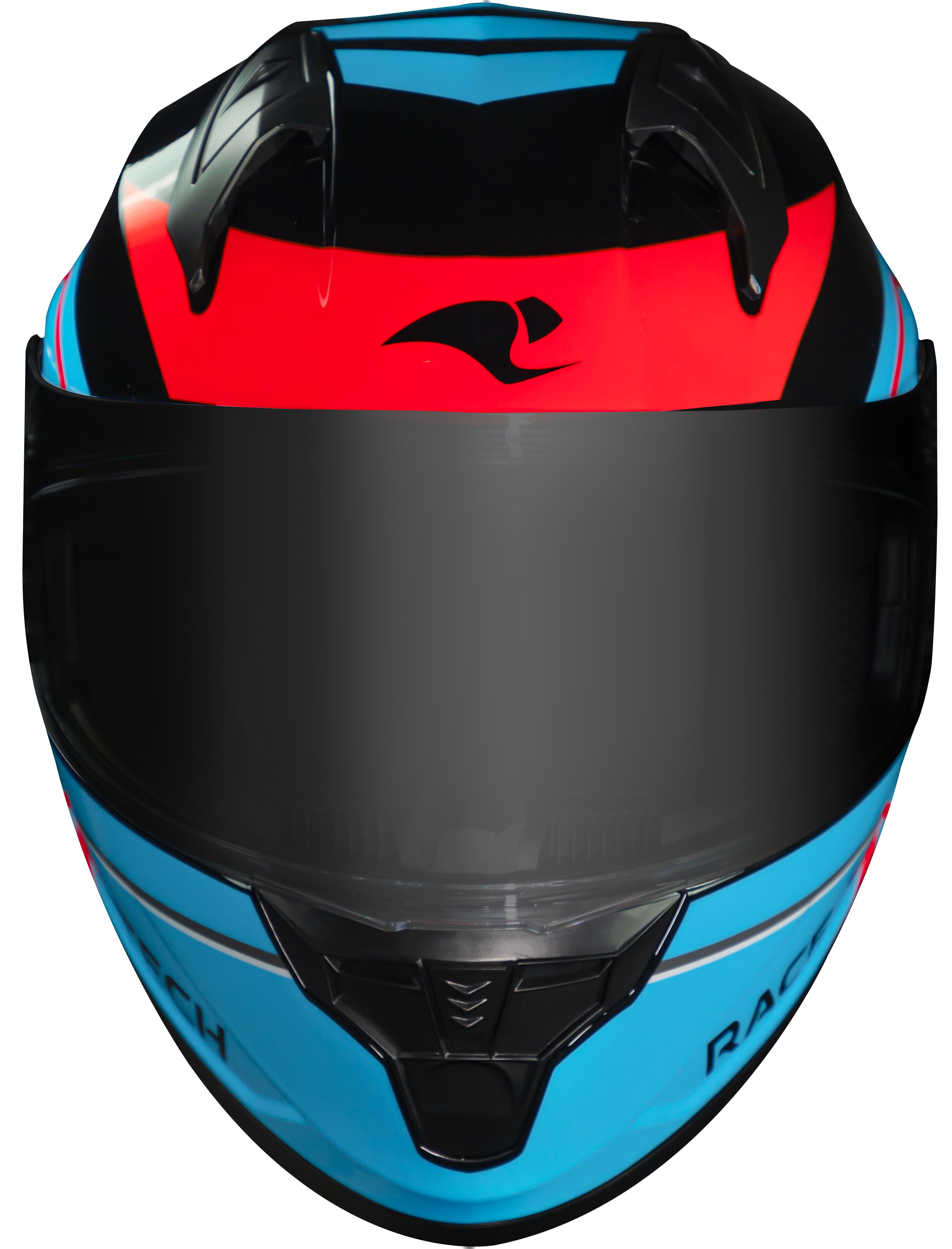 Capacete Race Tech Sector Exilio Preto Azul Vermelho