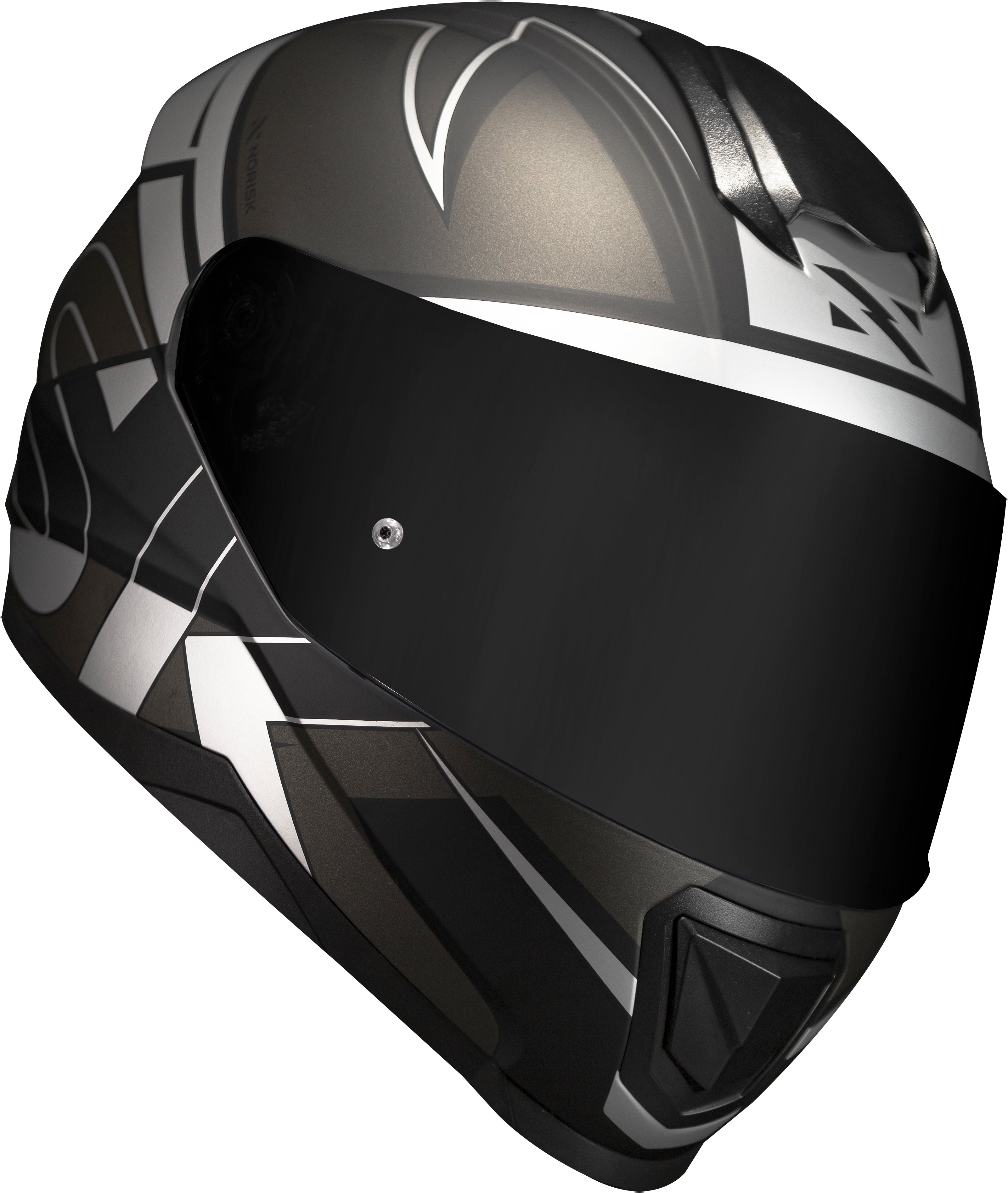 Capacete Norisk Razor Axial Prata