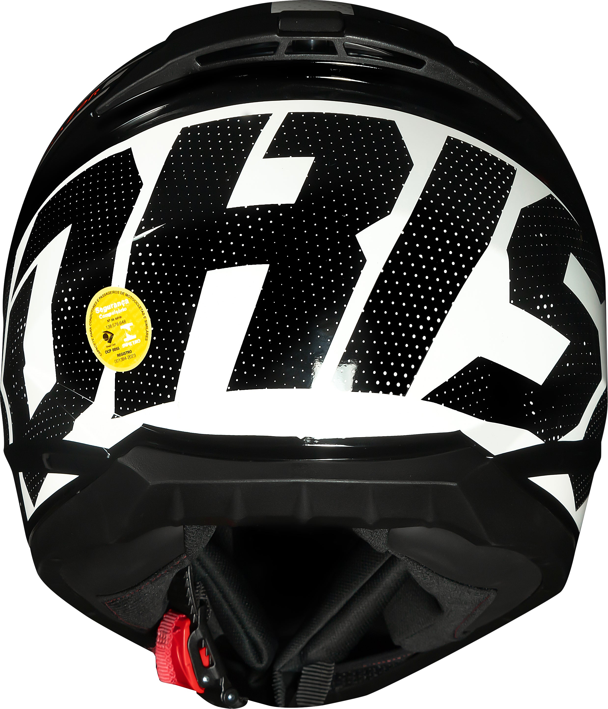 Capacete Norisk Razor Full Preto Amarelo