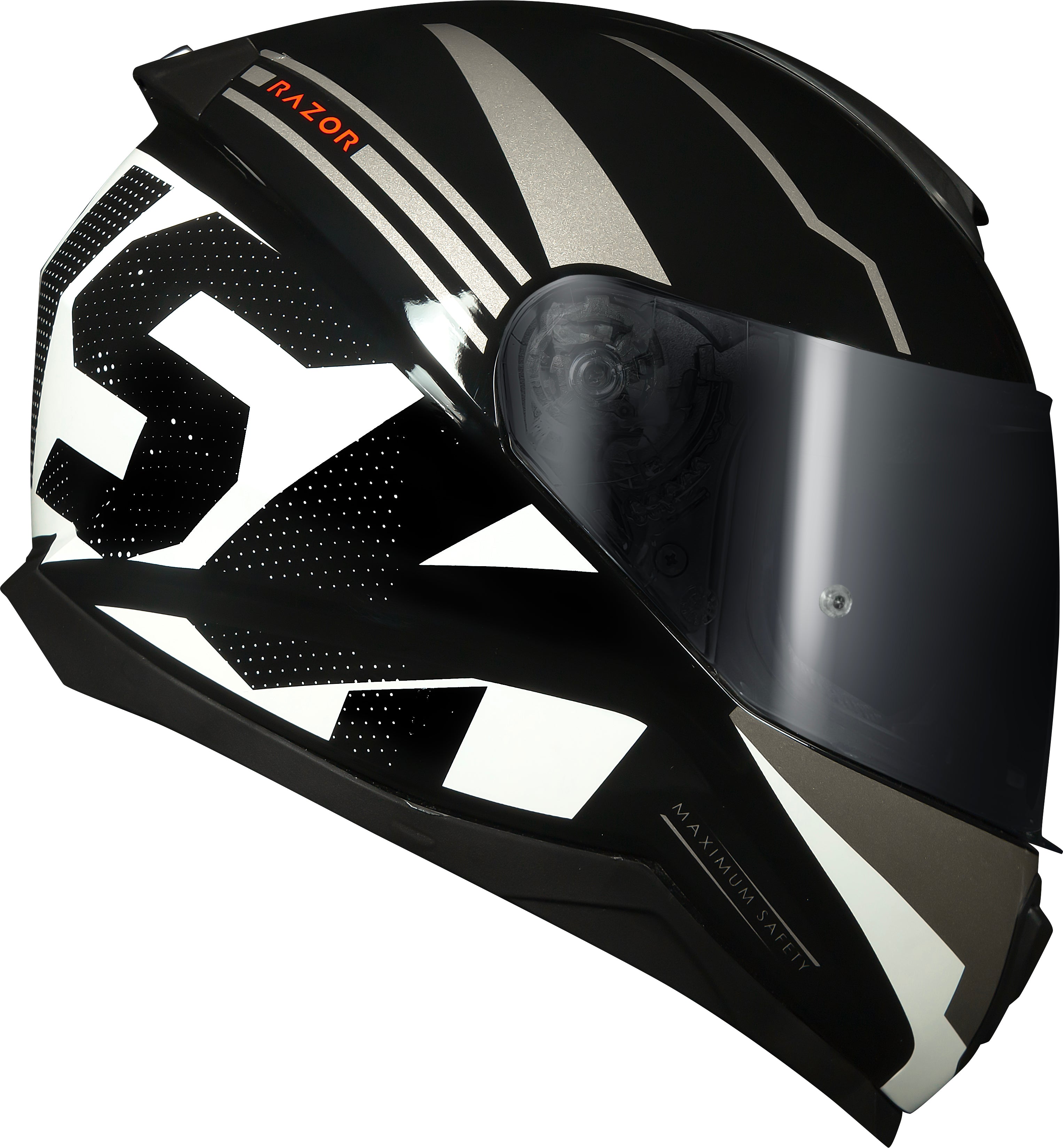 Capacete Norisk Razor Full Preto Amarelo