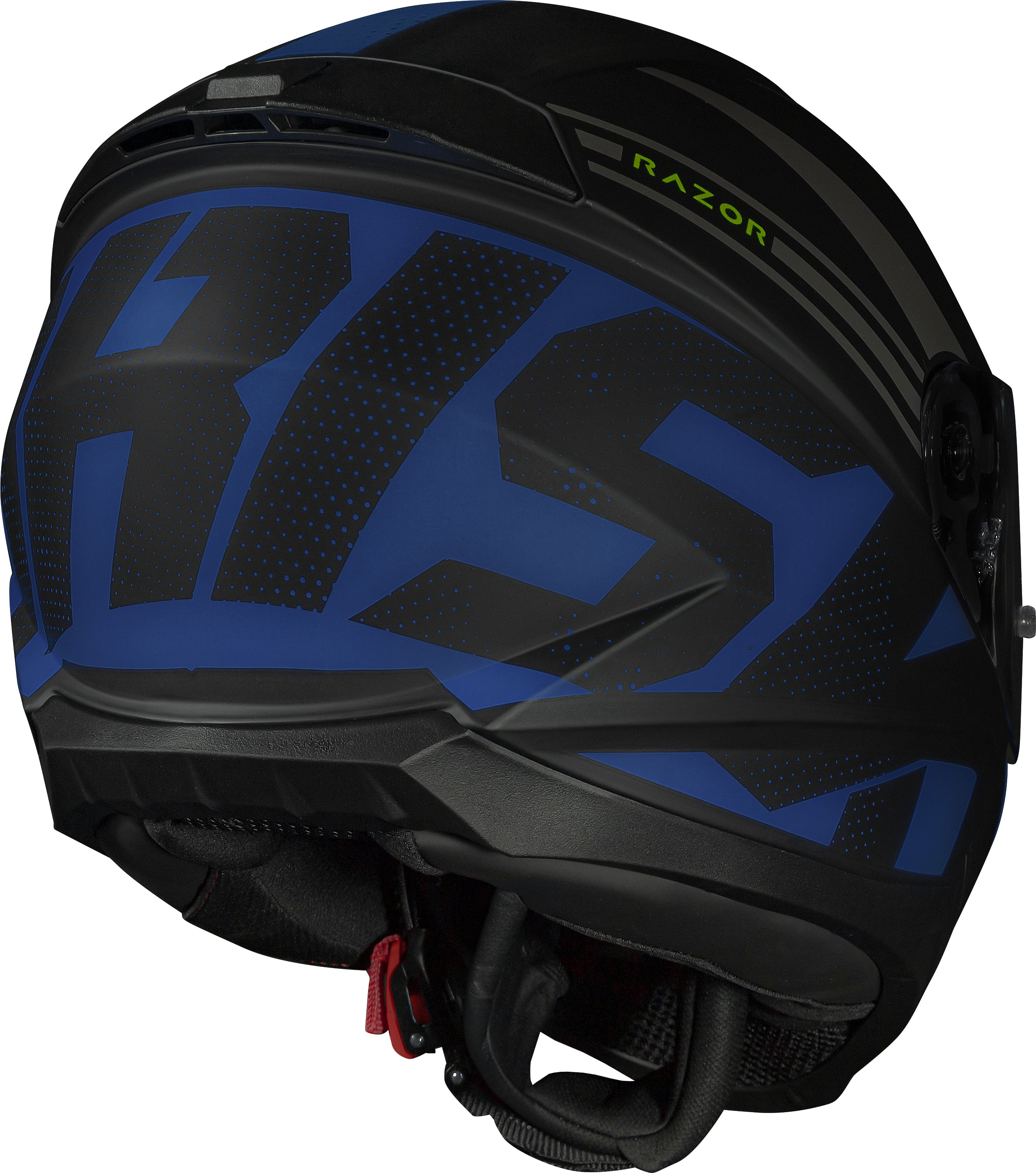 Capacete Norisk Razor Full Matte Preto Azul