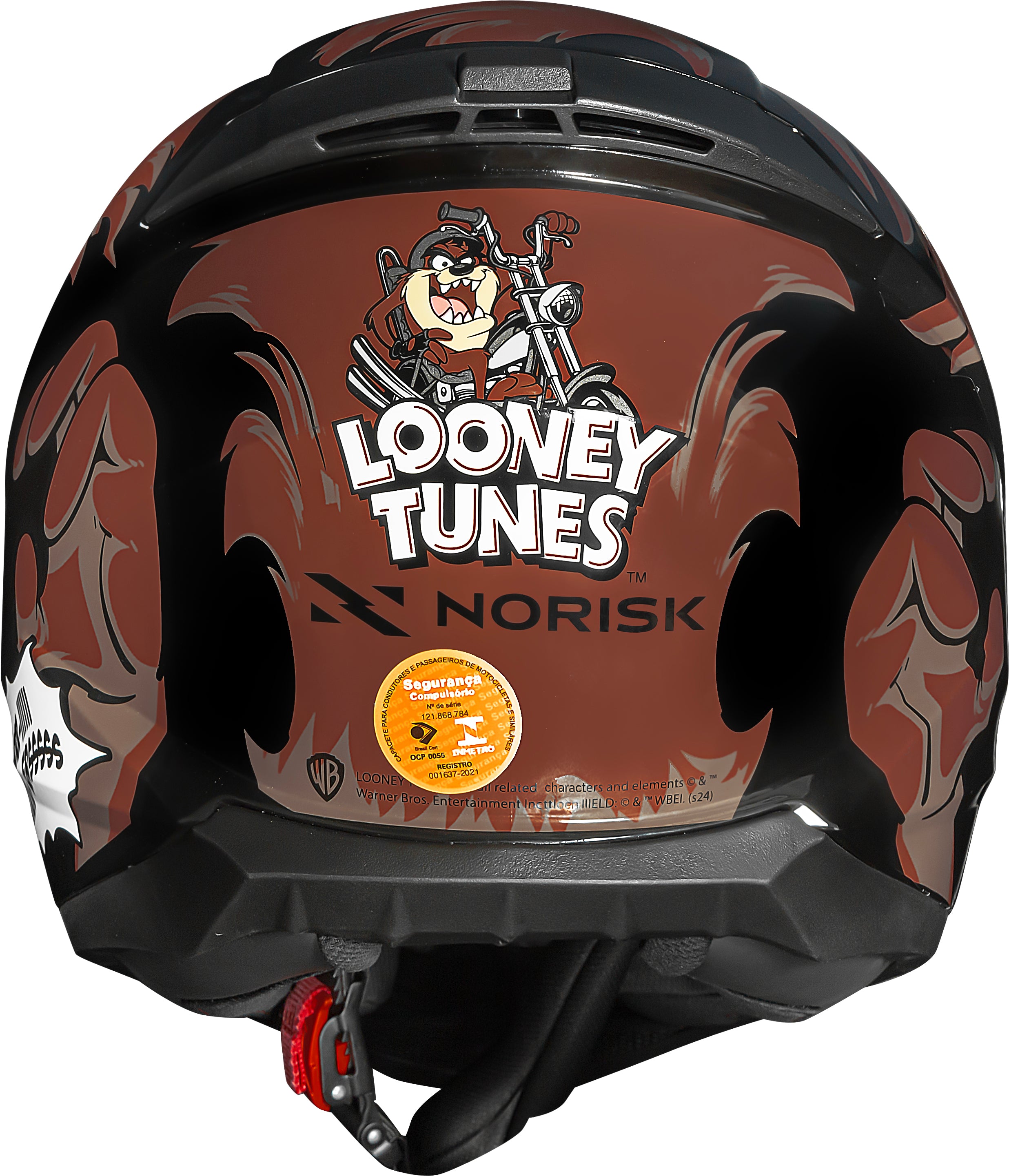 Capacete Norisk Razor Looney Tunes Taz
