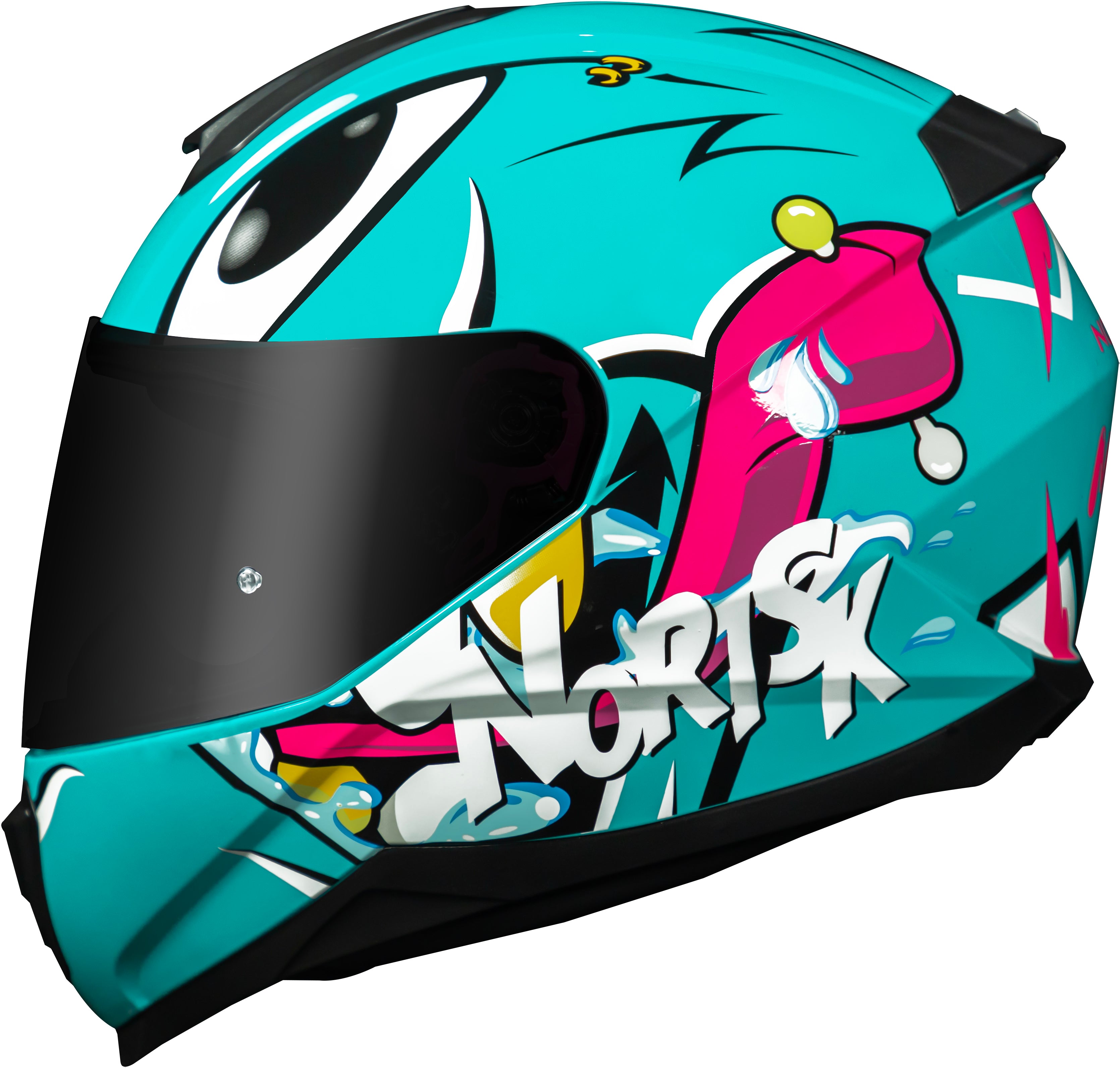 Capacete Norisk Razor Mad Azul