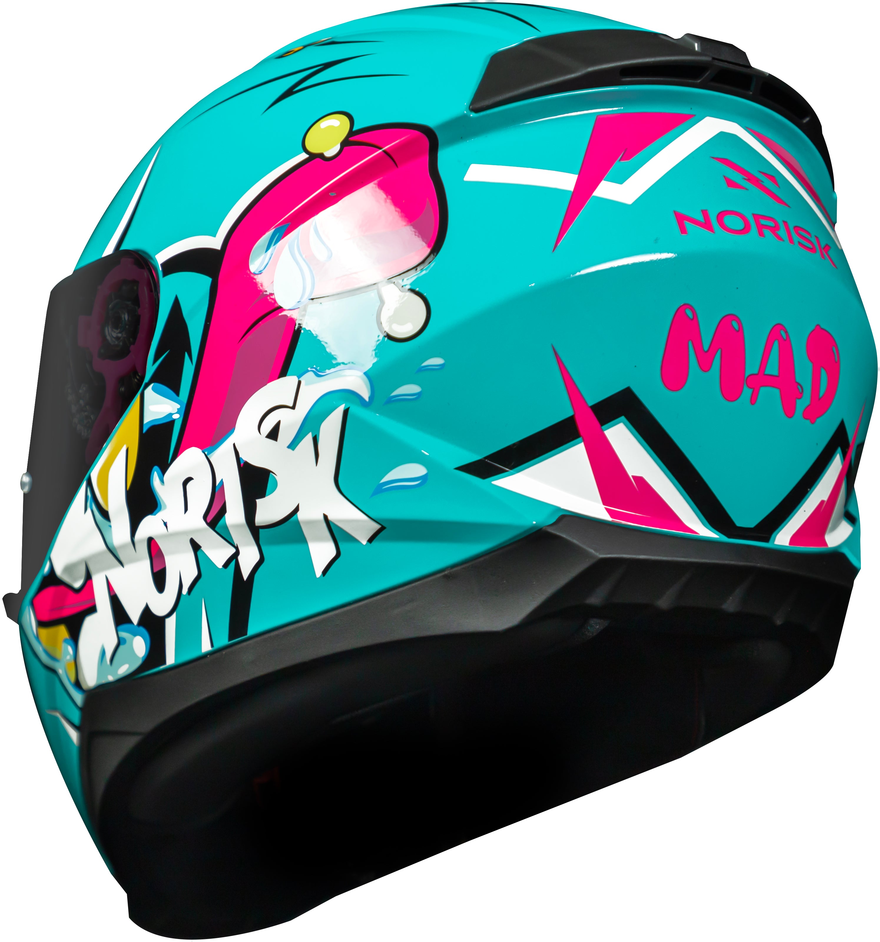 Capacete Norisk Razor Mad Azul