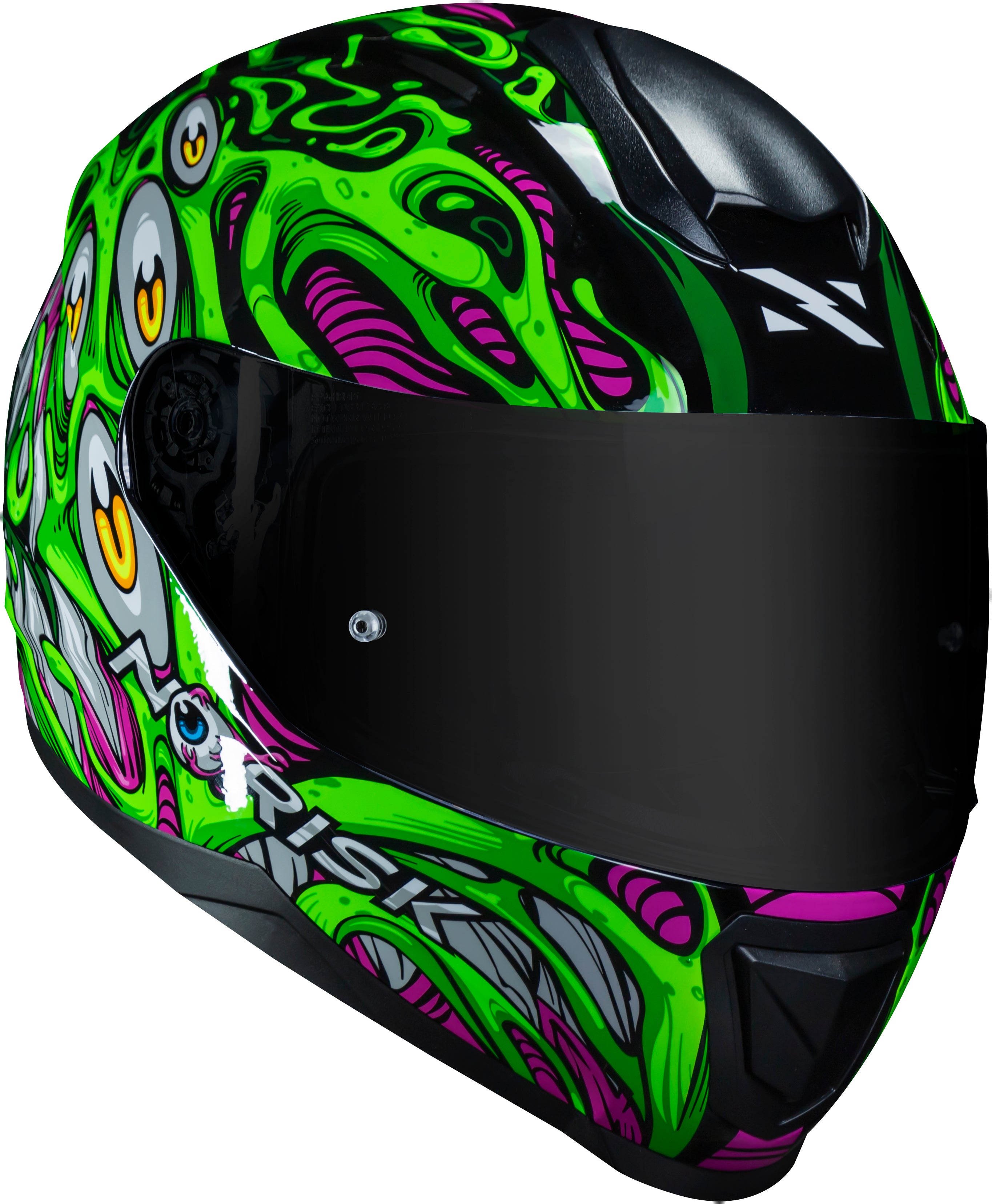 Capacete Norisk Razor Parasite Verde