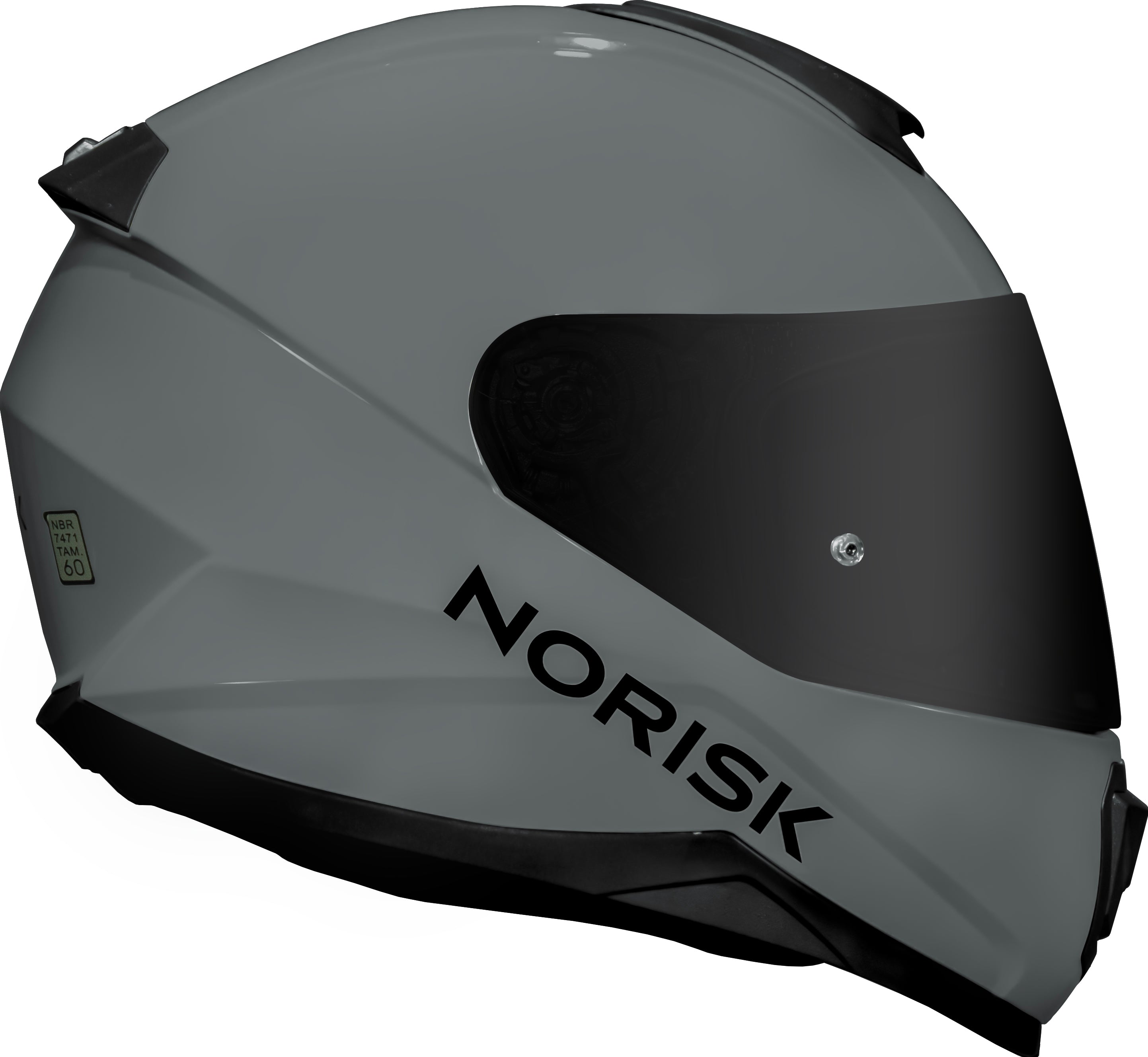 Capacete Norisk Razor Monocolor Nardo Grey