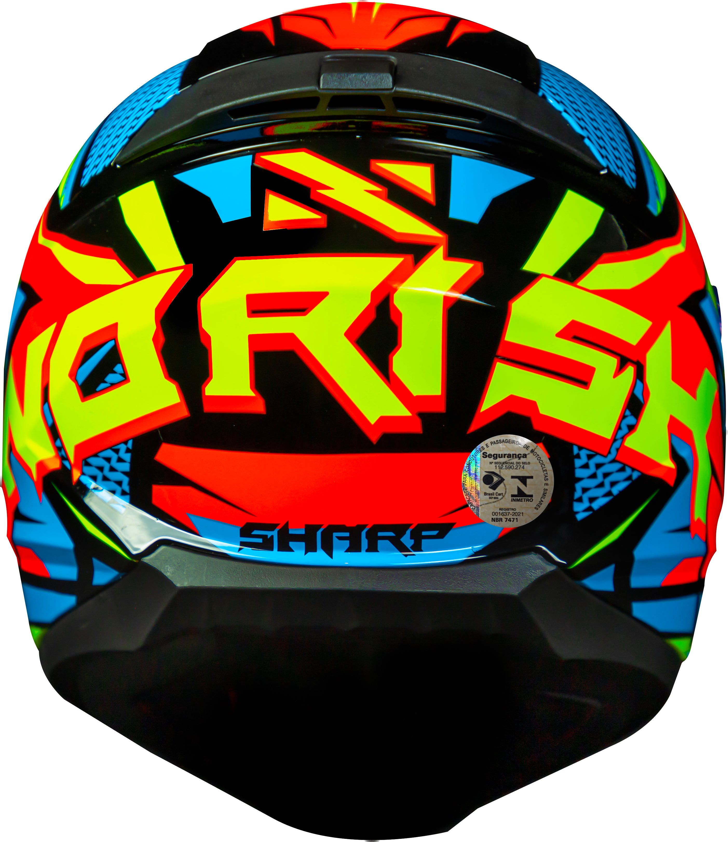 Capacete Norisk Razor Sharp Preto Amarelo