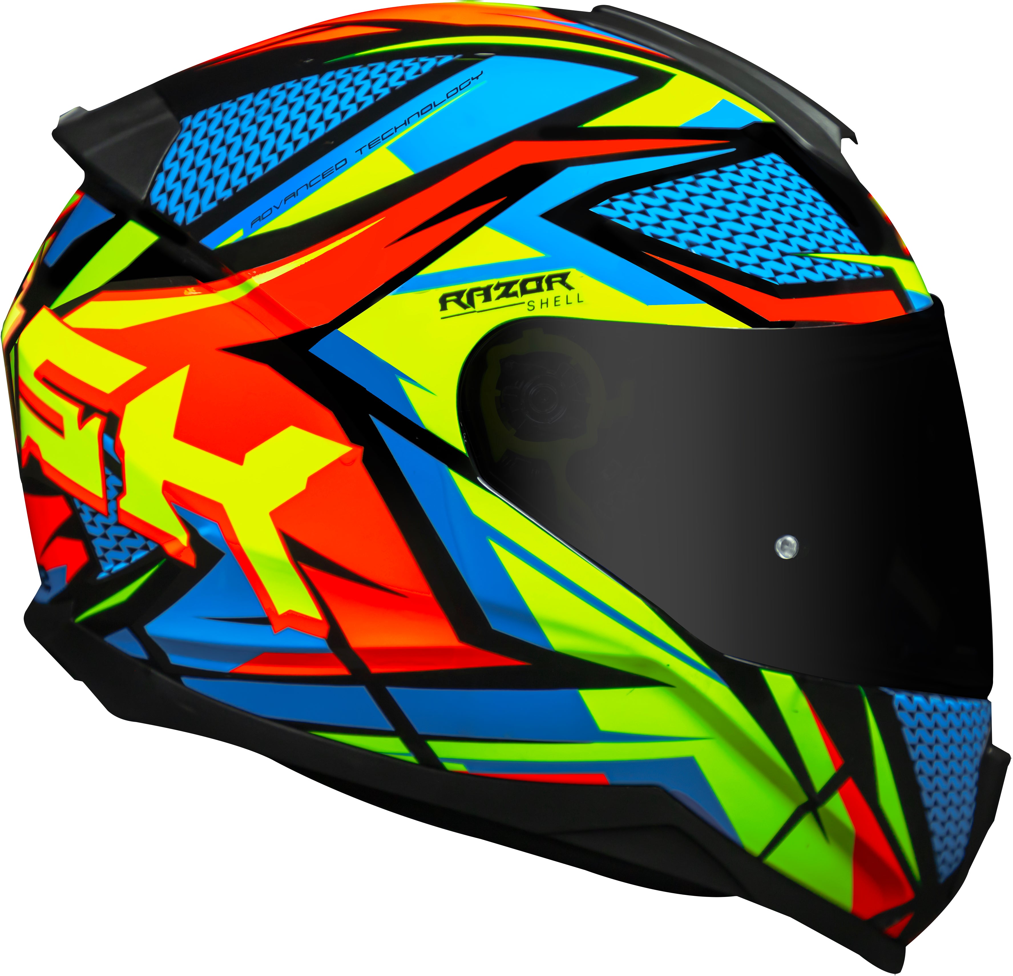 Capacete Norisk Razor Sharp Preto Amarelo