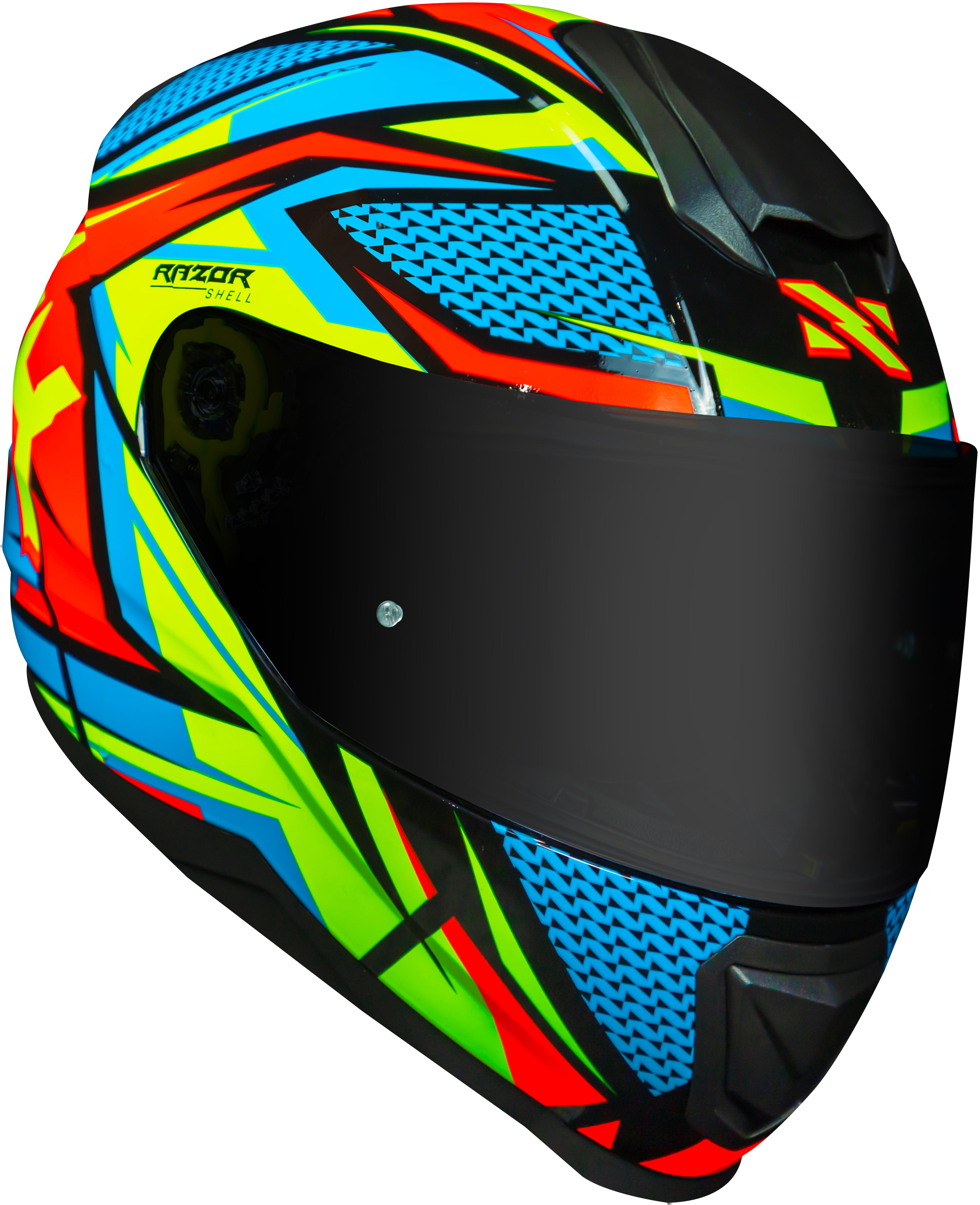 Capacete Norisk Razor Sharp Preto Amarelo