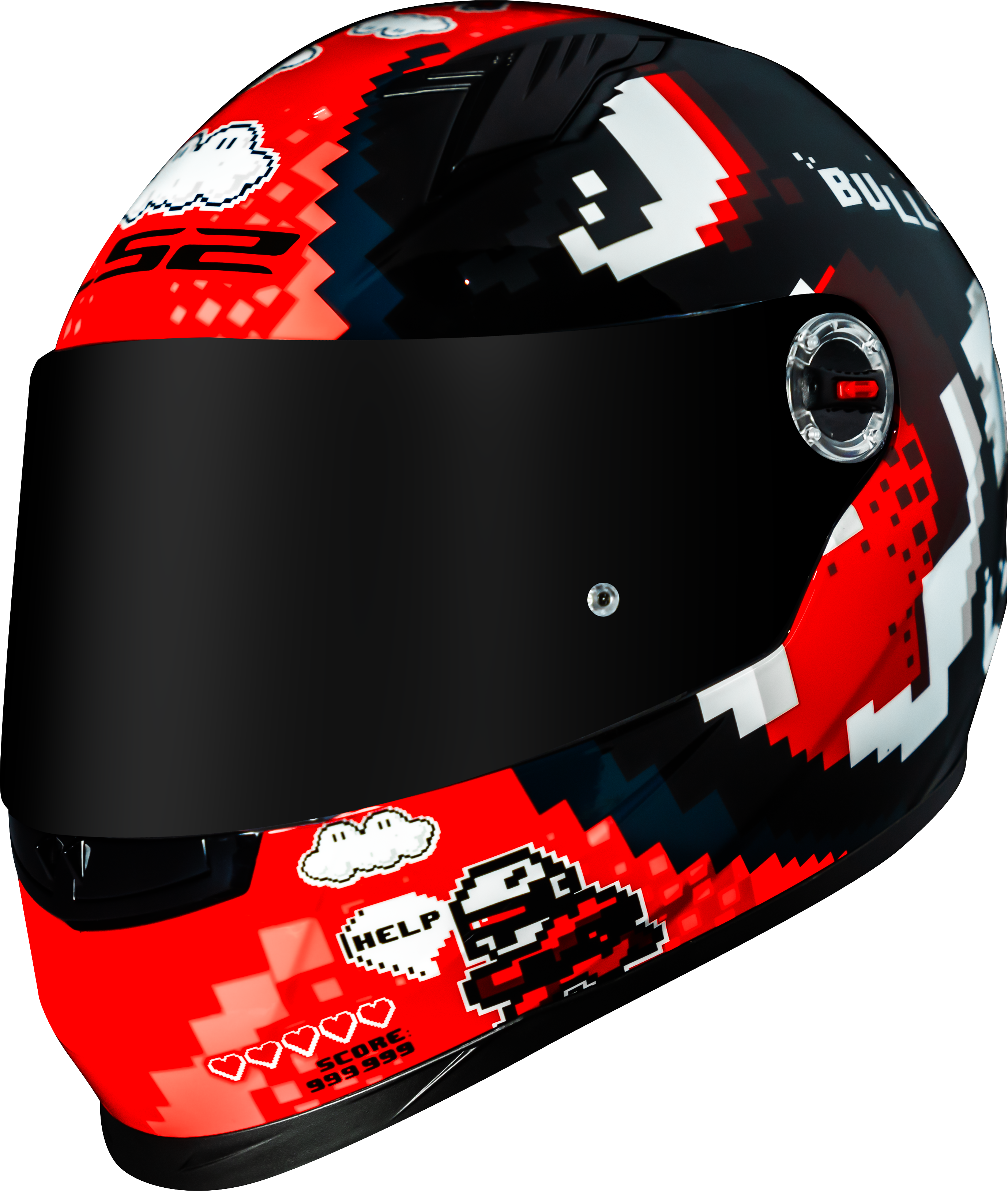 Capacete Ls2 Ff358 Classic Bullet Vermelho